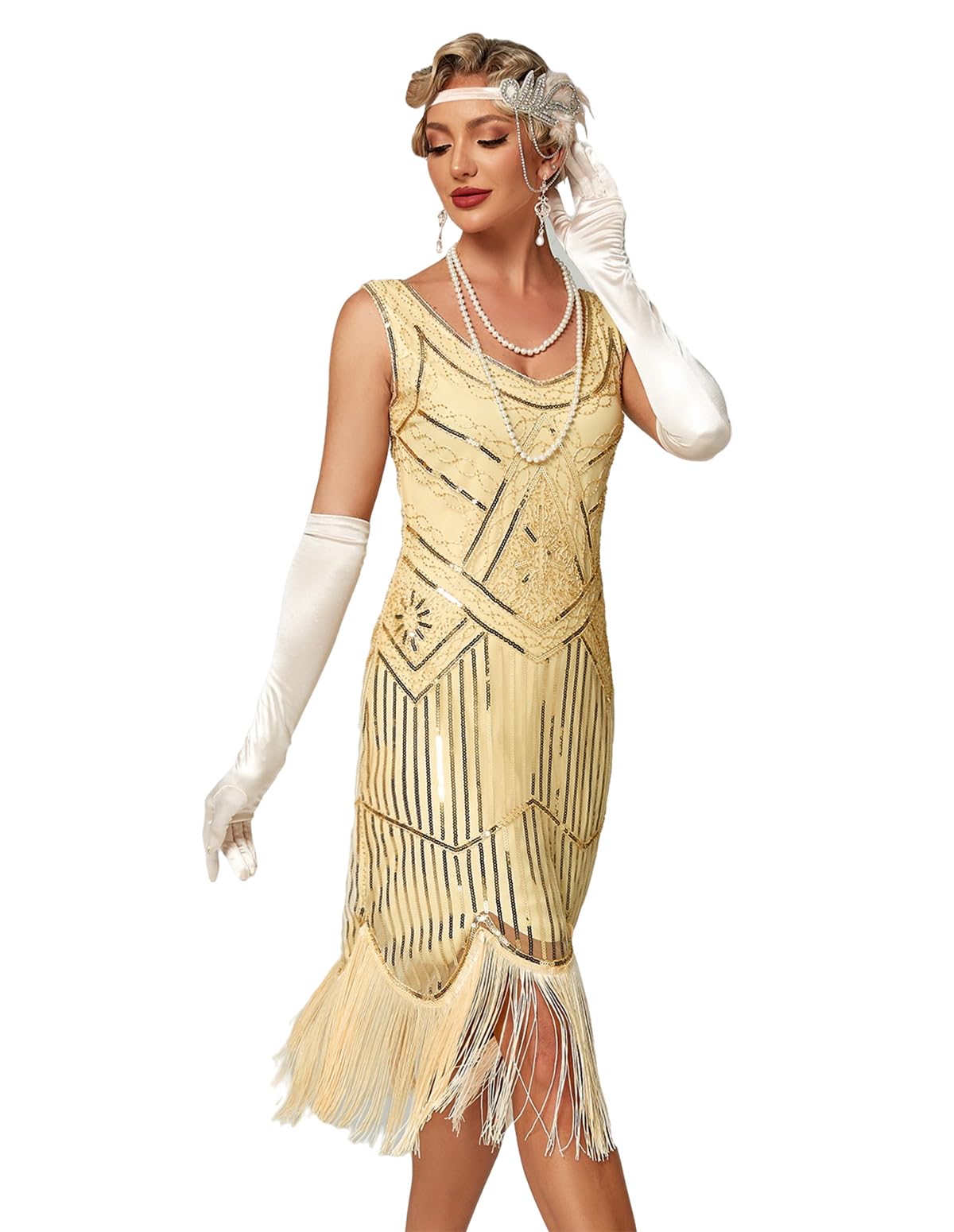 Robe Gatsby Femme Champagne A