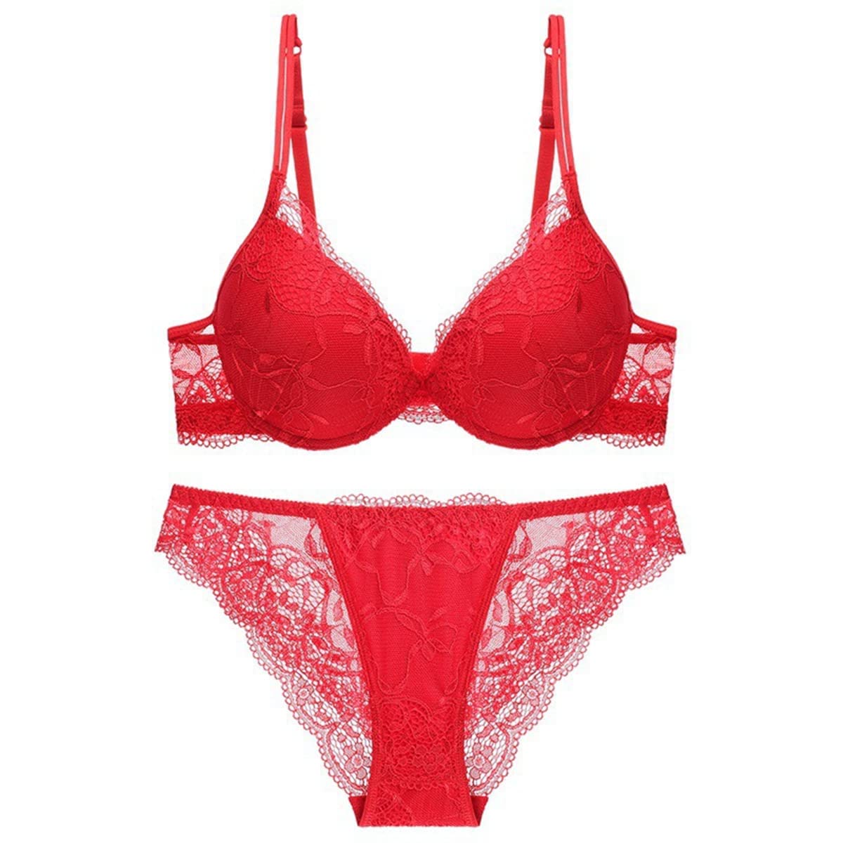 Soutien-Gorge Push-Up Sexy Rouge G