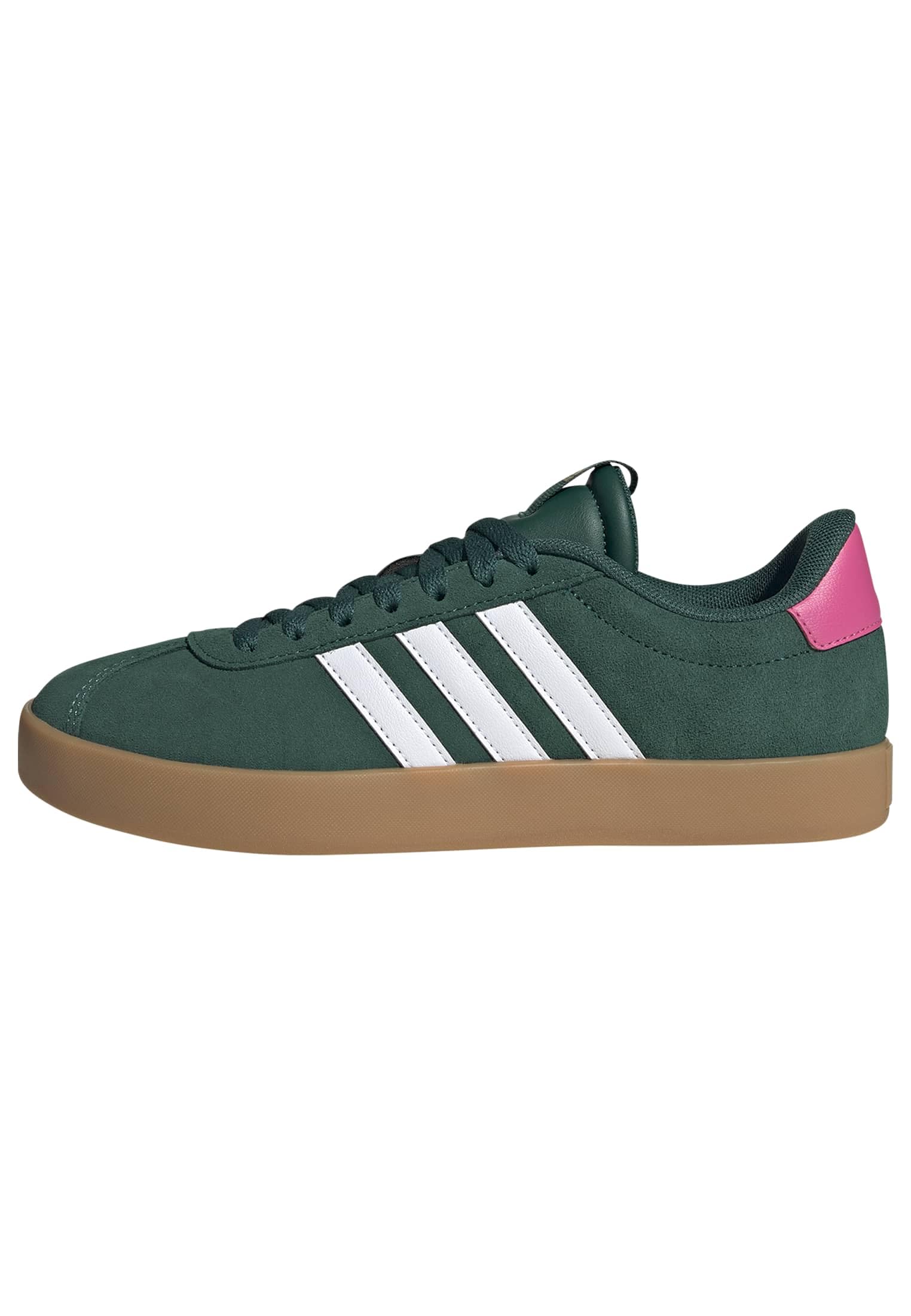 Adidas VL Court 3.0 Femme Collegiate Green Cloud White Pulse Magenta F