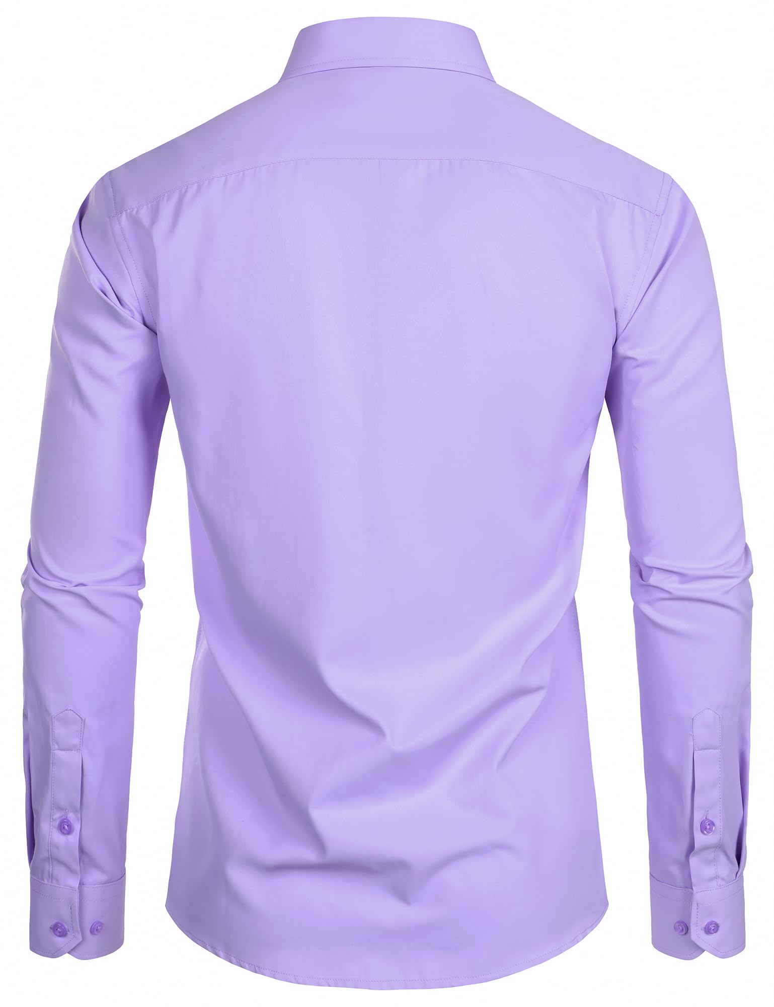 Chemise Homme Coupe Ajustée Violet Lavande B