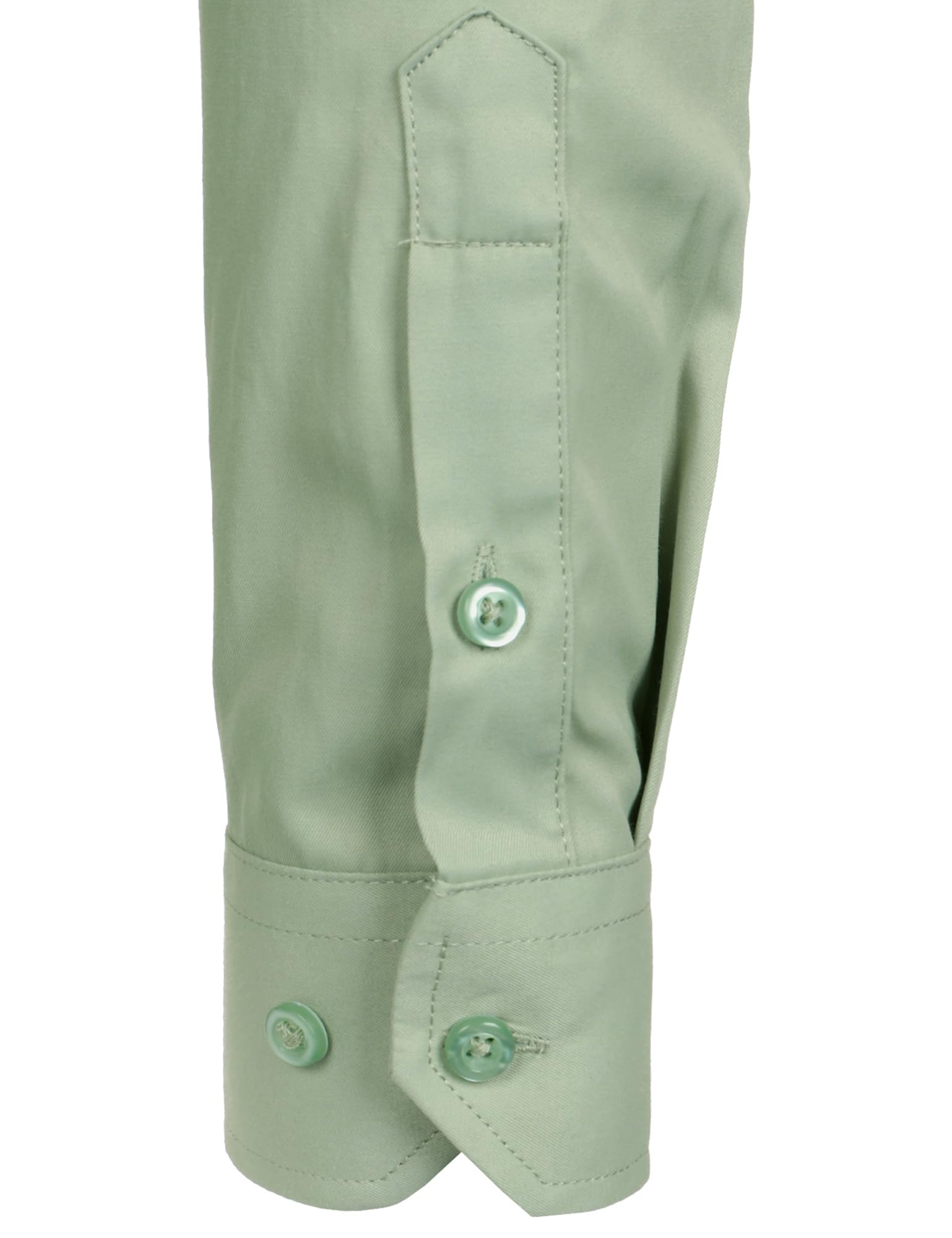 Chemise Homme Coupe Ajustée Vert Sauge B