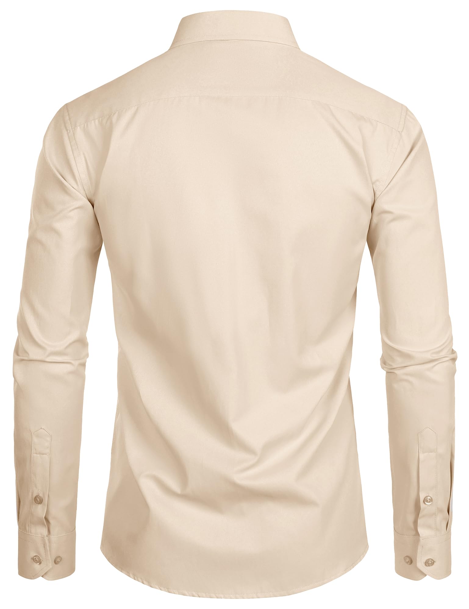 Chemise Homme Coupe Ajustée Beige B