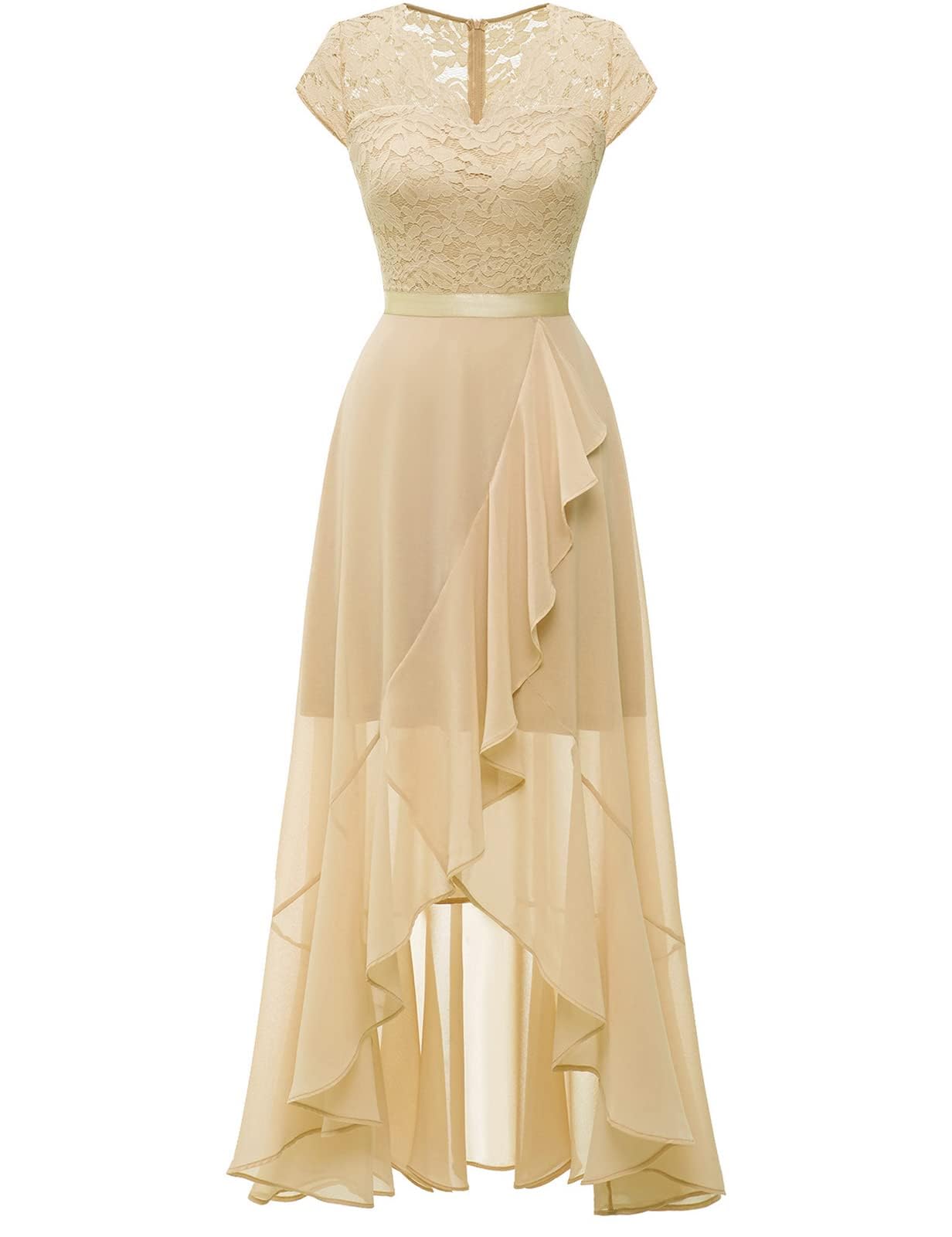 Robe Longue de Soirée Champagne H
