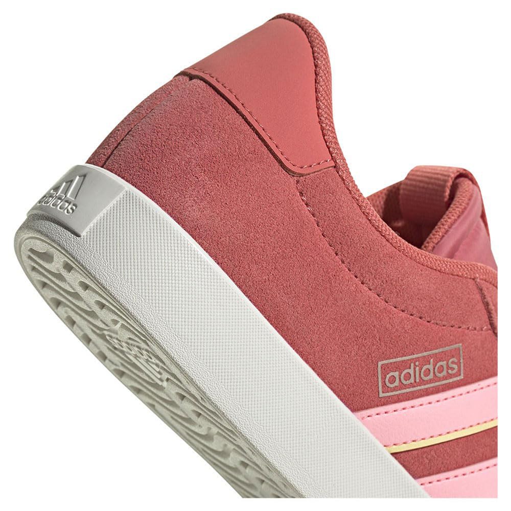 Adidas VL Court 3.0 Femme Scarlet Pink Spark Almost Yellow F