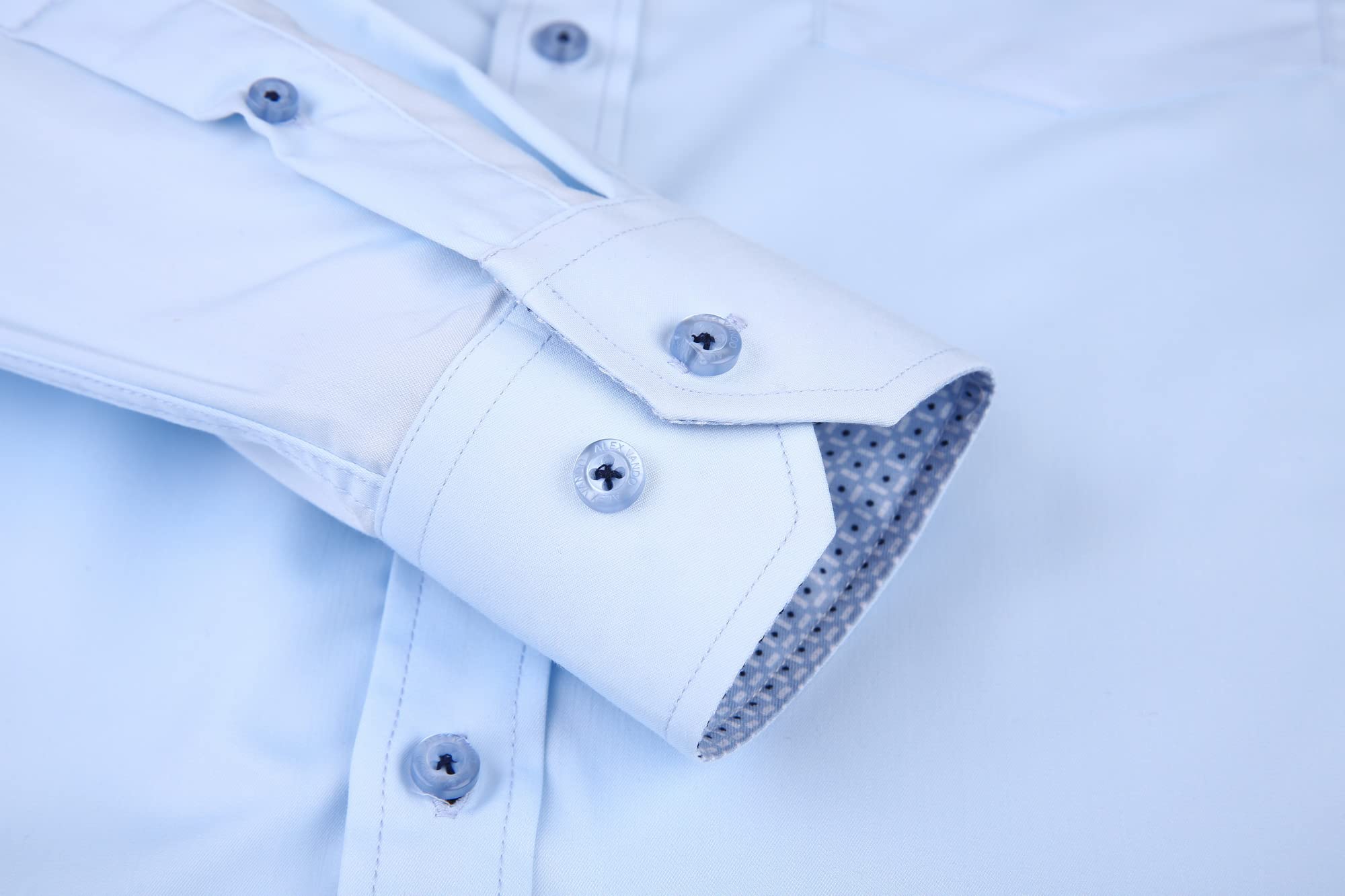 Chemise Homme Rayonne de Bambou Bleu C