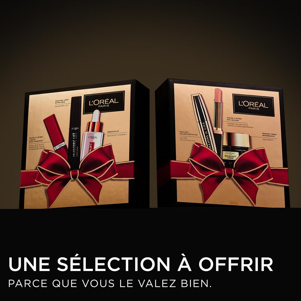 Coffret Cadeau Luxe - 3 Produits Soin & Maquillage  H