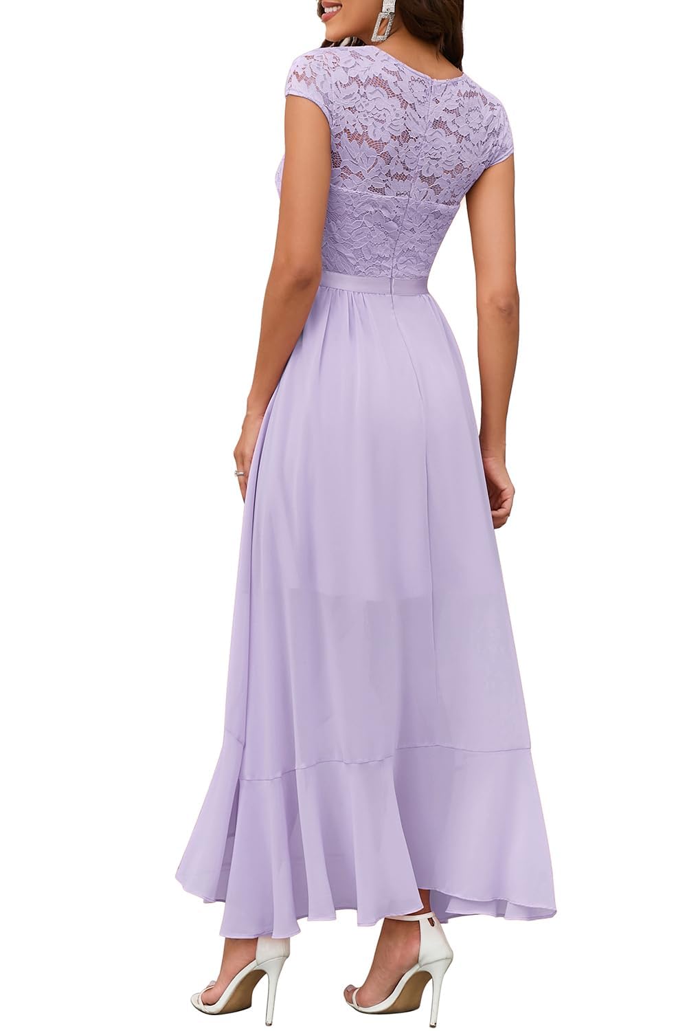 Robe Longue de Soirée Lavande H