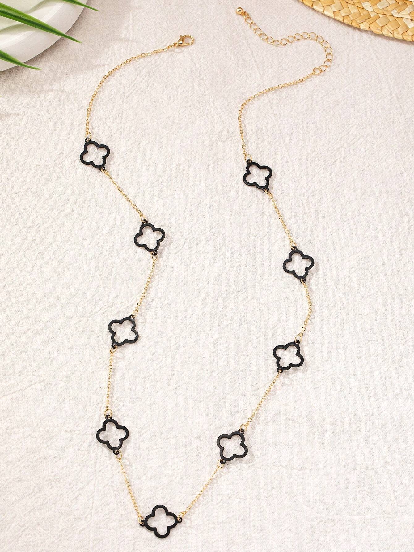 1 pièce Pendentif à trèfle creux 20