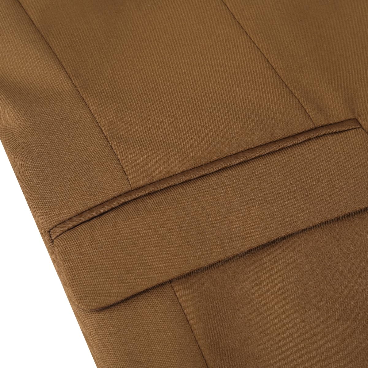 Costume Homme Slim Fit Deux Pièces Deux Boutons Café A