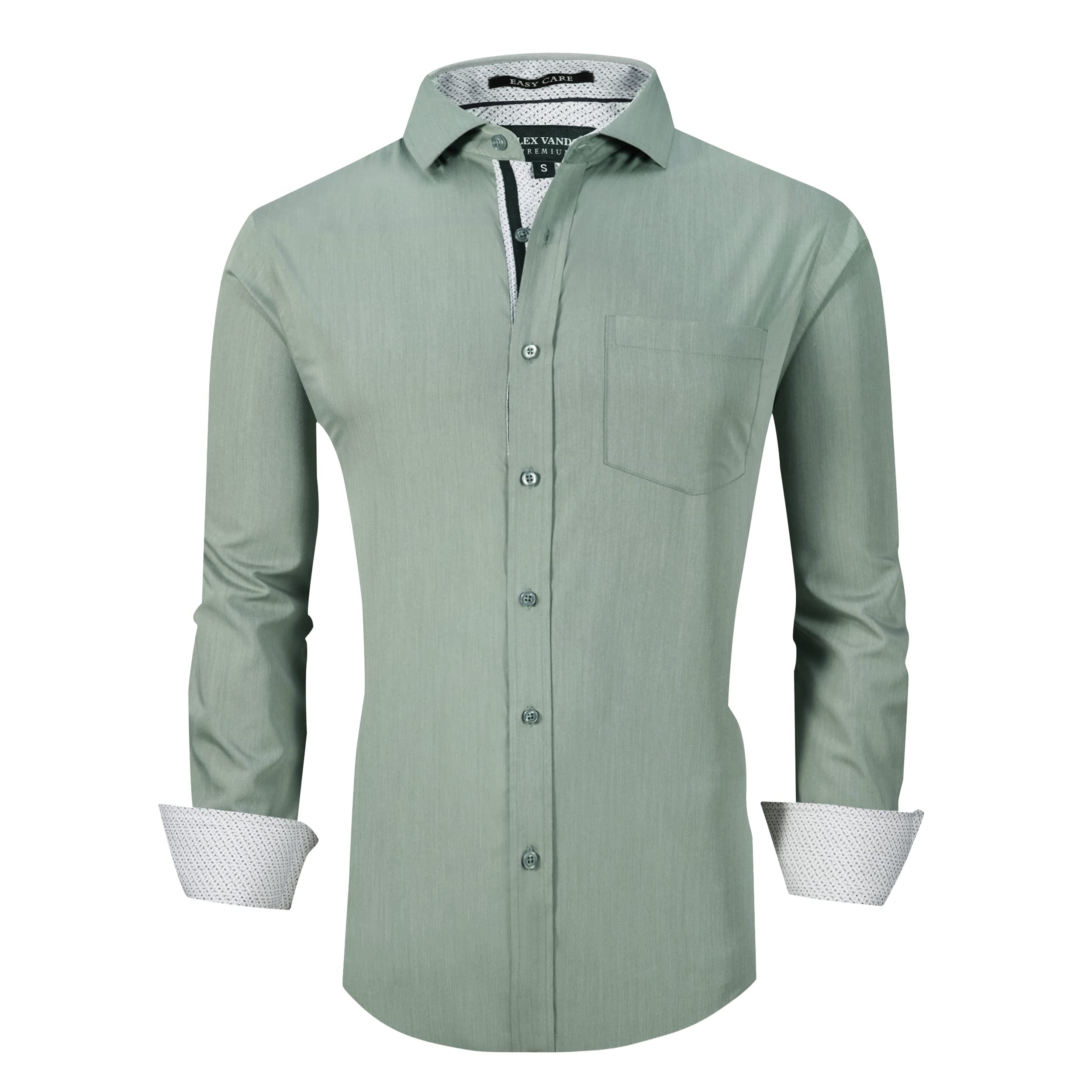 Chemise Homme Rayonne de Bambou Olivine C