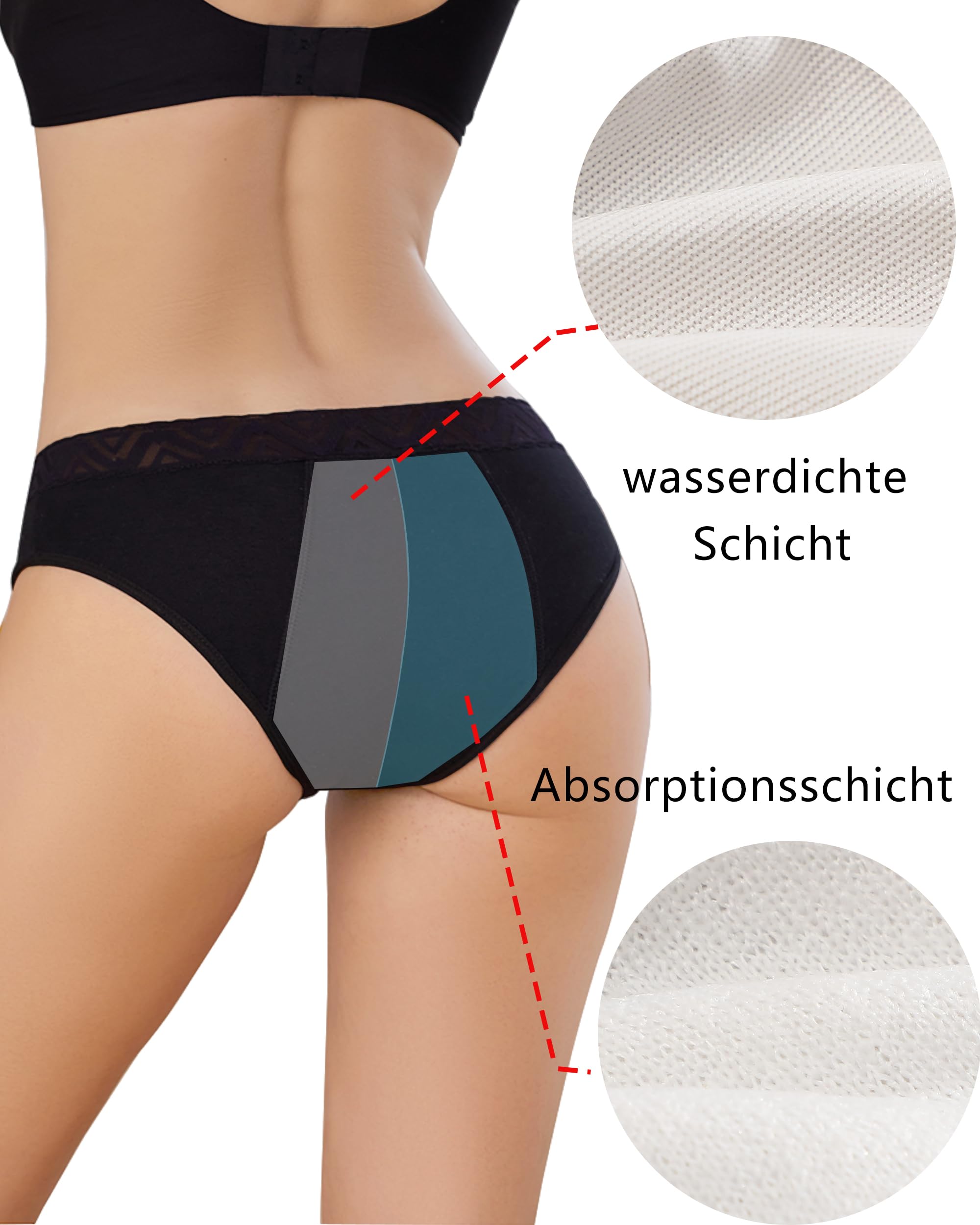 Lot de 5 Culottes Dentelle Sexy Tr 1er E