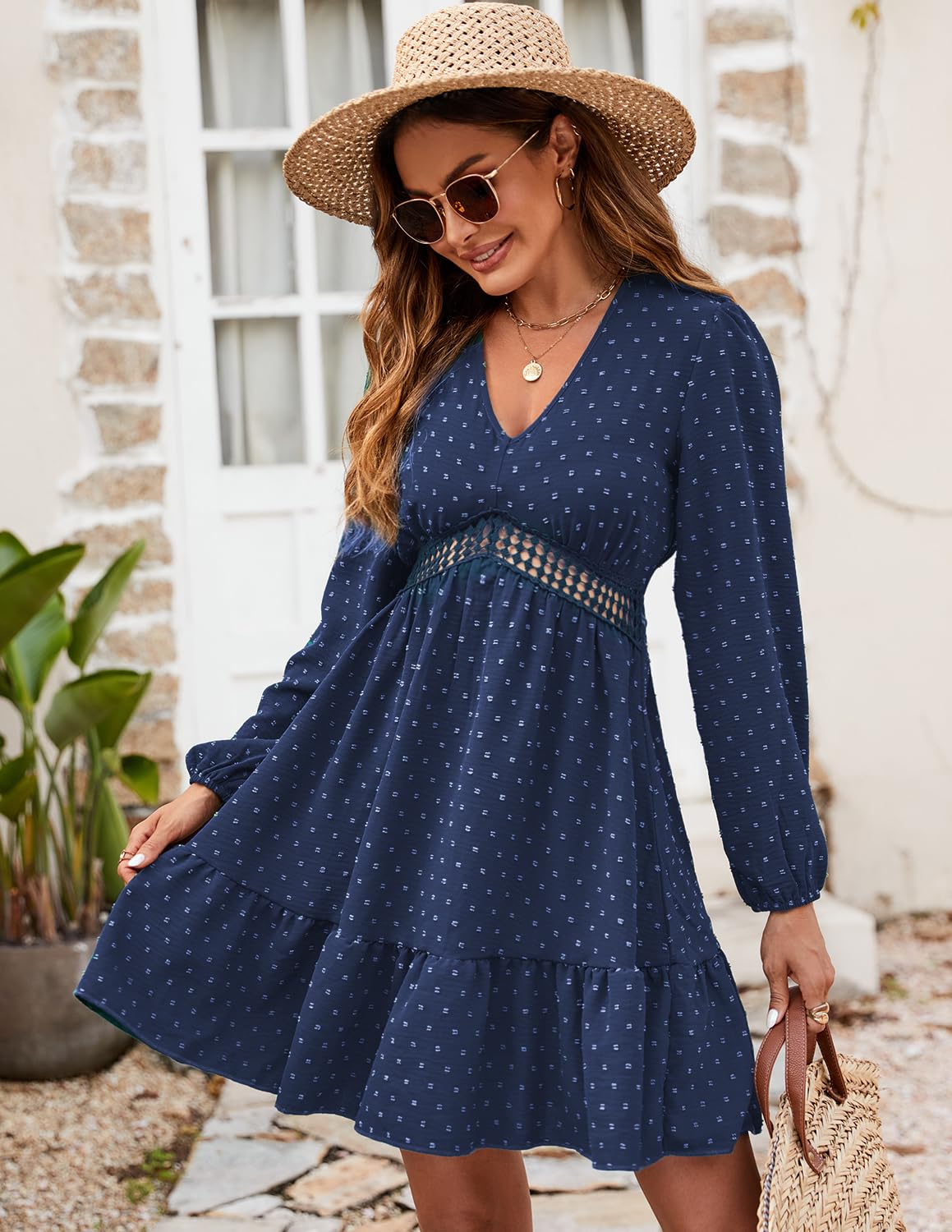 Robe d’Été Femme C-Bleu I