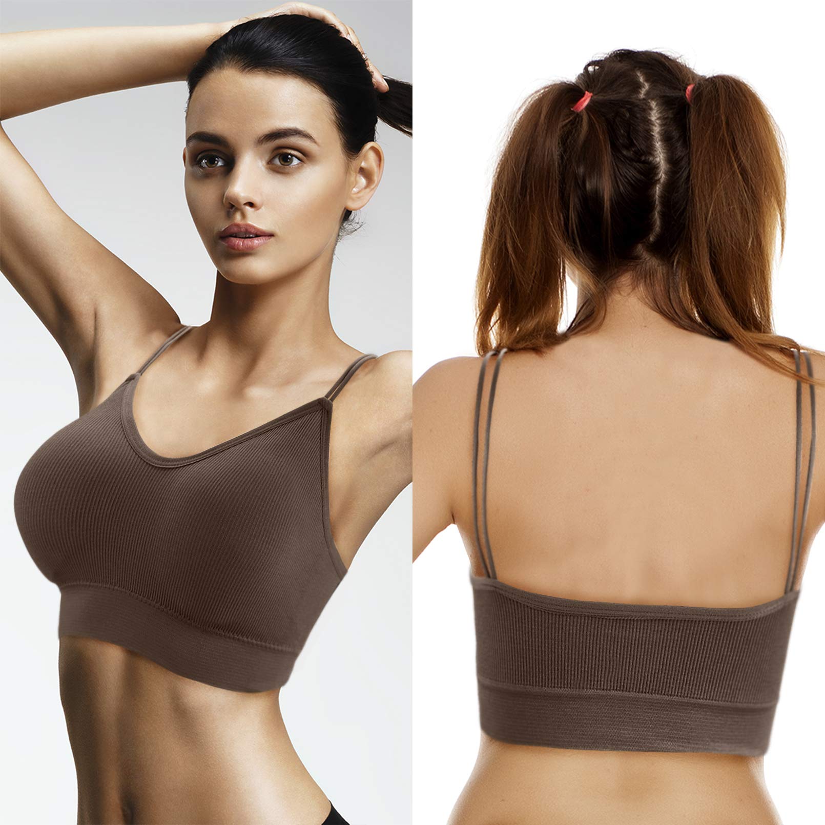 Lot de 5 Bralettes Rembourrées 1-Mélangées F