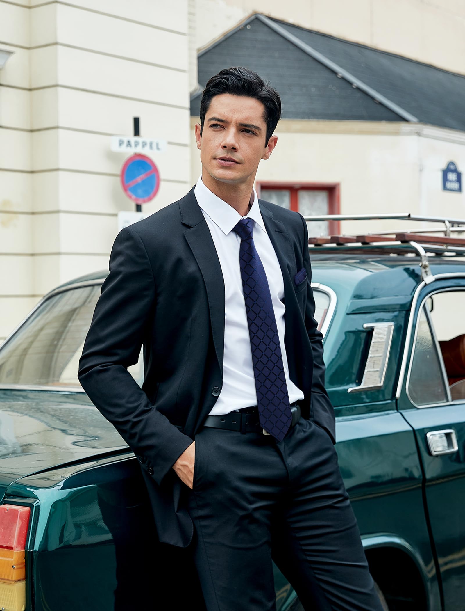 Lot 3 PCS Cravates Homme T3D-02 E