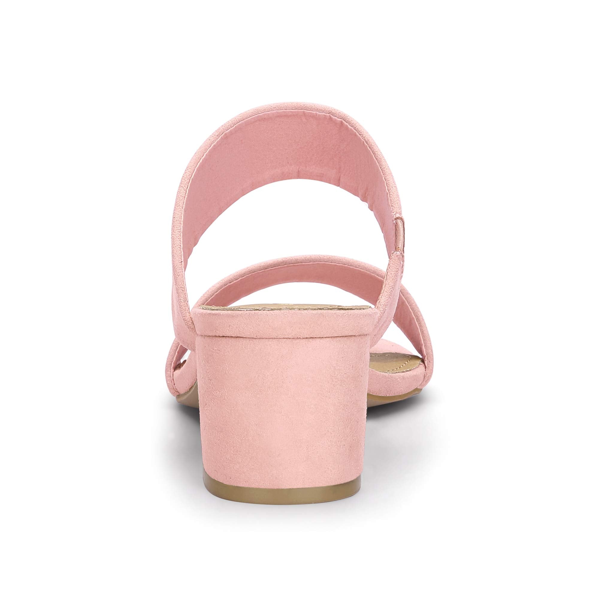 Sandales Femme Bout Ouvert Rose E