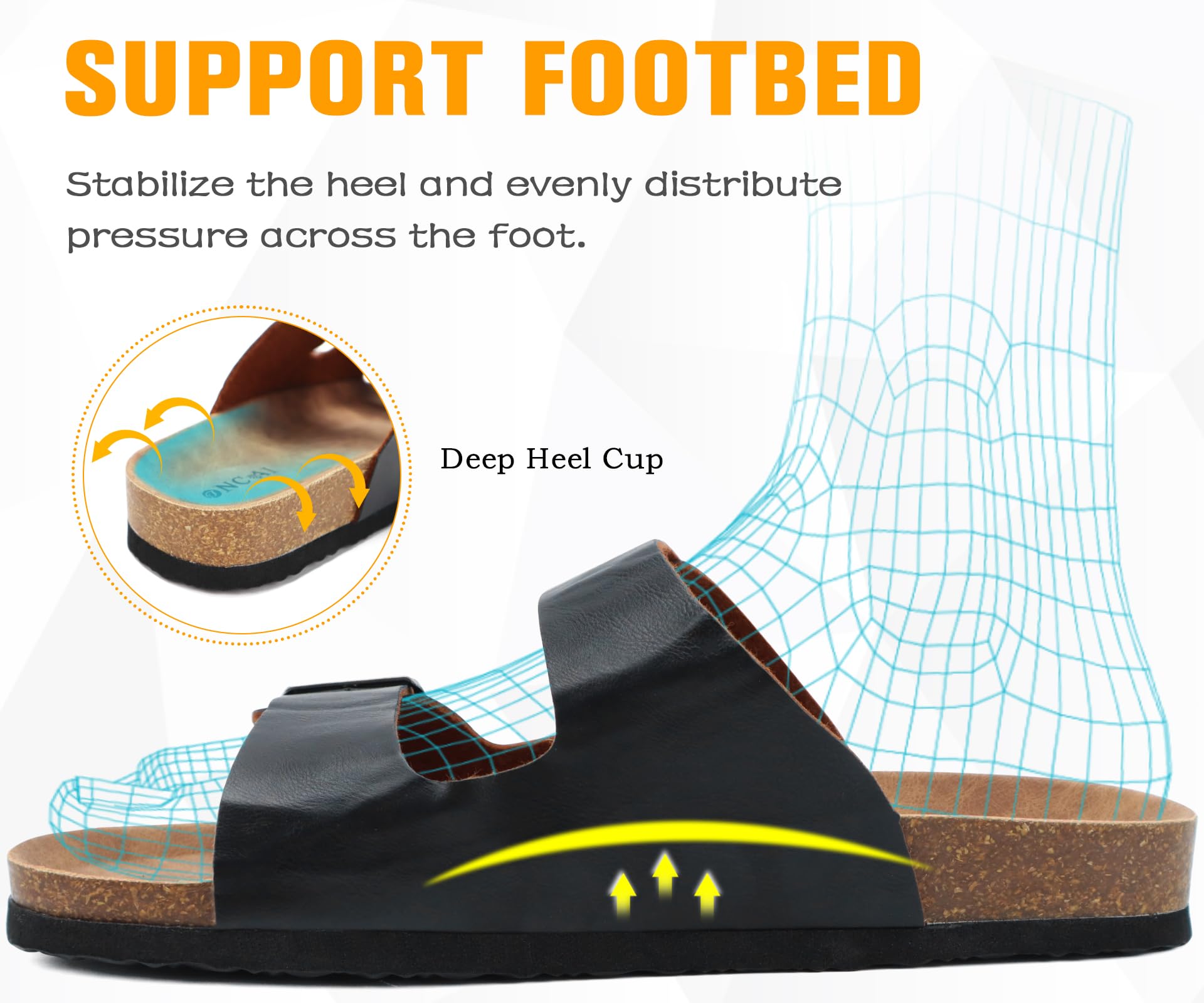 Sandales Mules Noir E