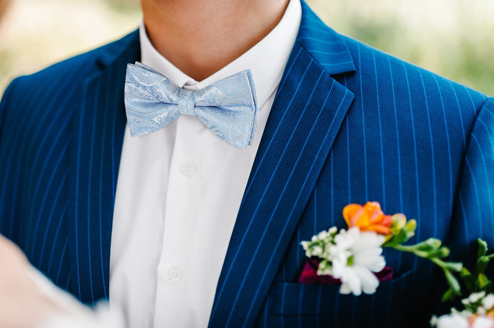 Nœud Papillon B Bleu Ciel G