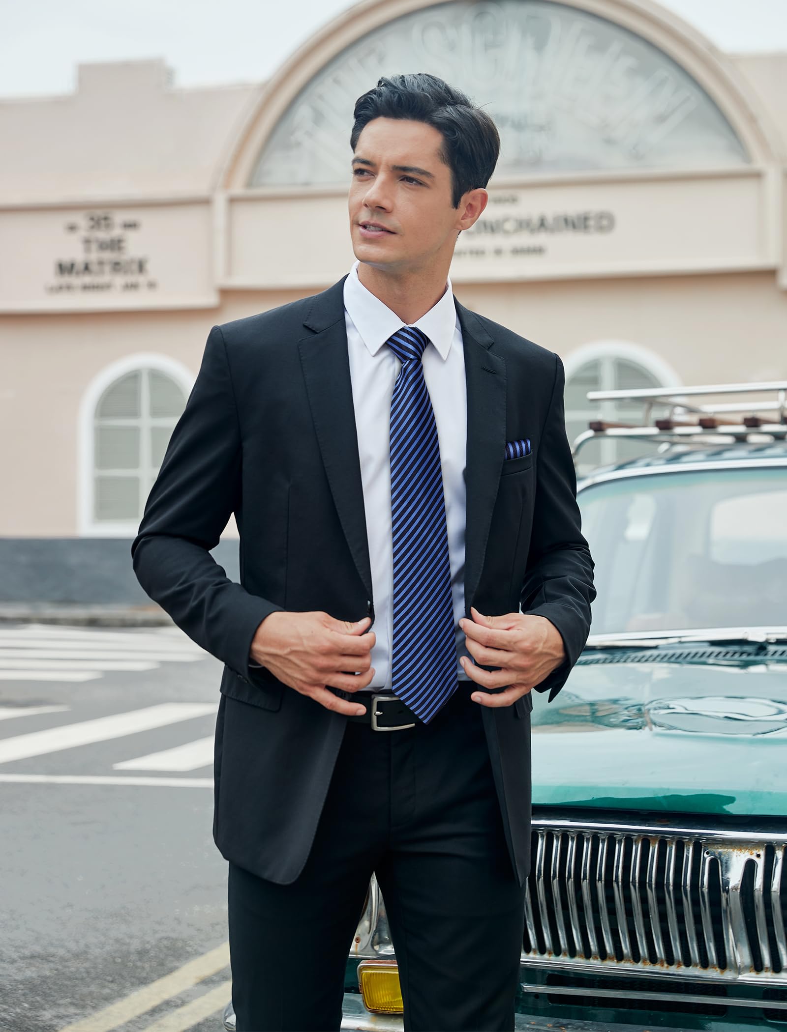 Lot 3 PCS Cravates Homme Z-TC3-06 E