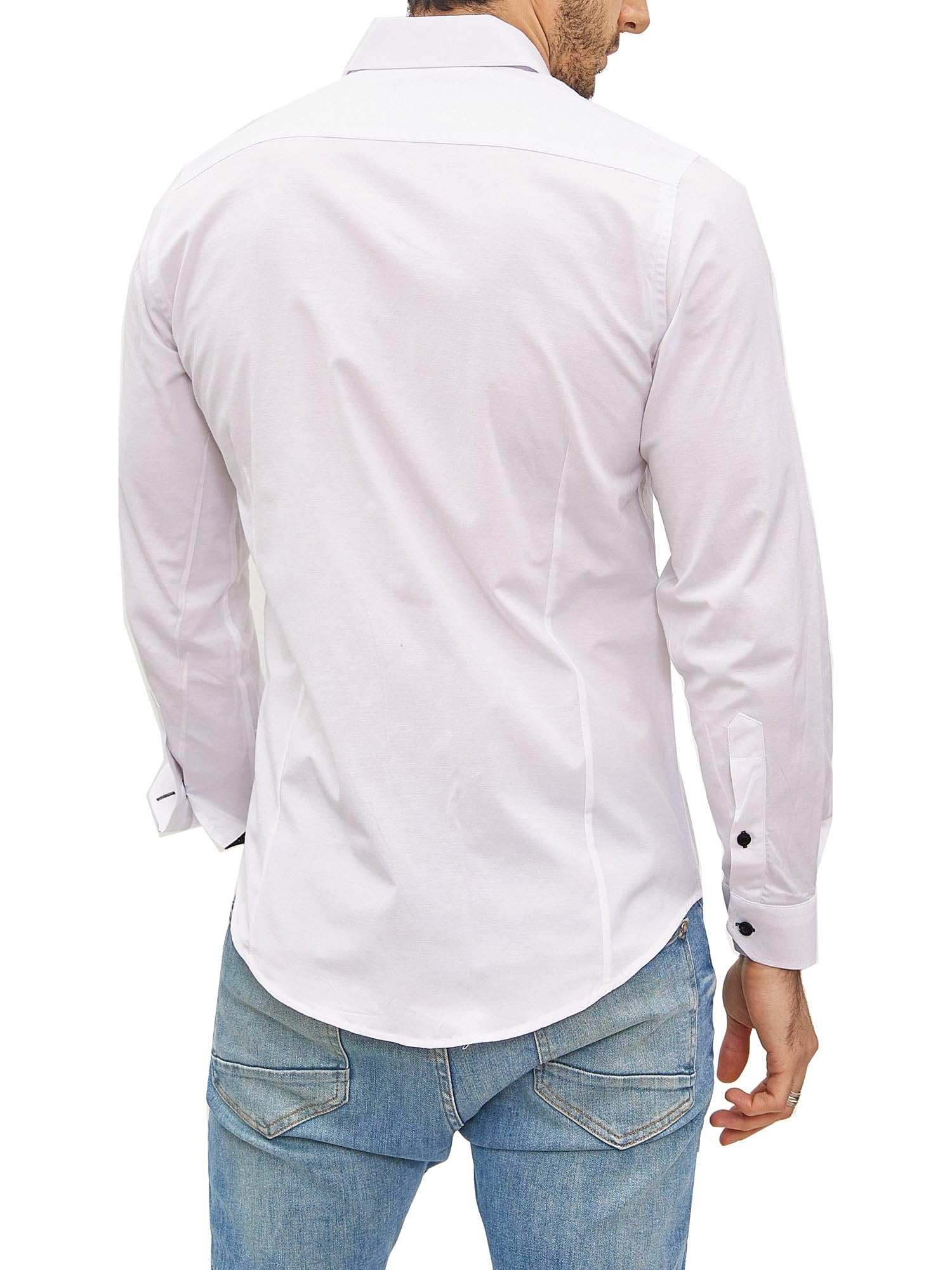 Chemise Homme Élégante & Polyvalente Blanc A