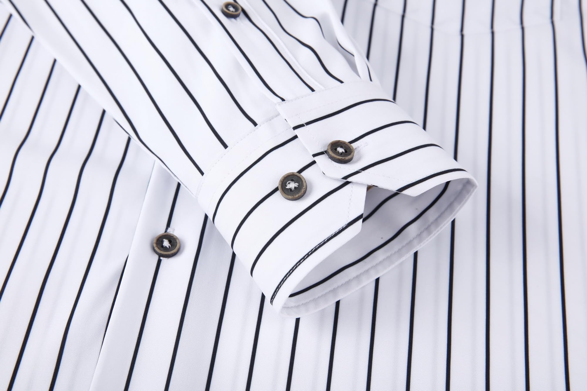 Chemise Homme Extensible White Stripe D