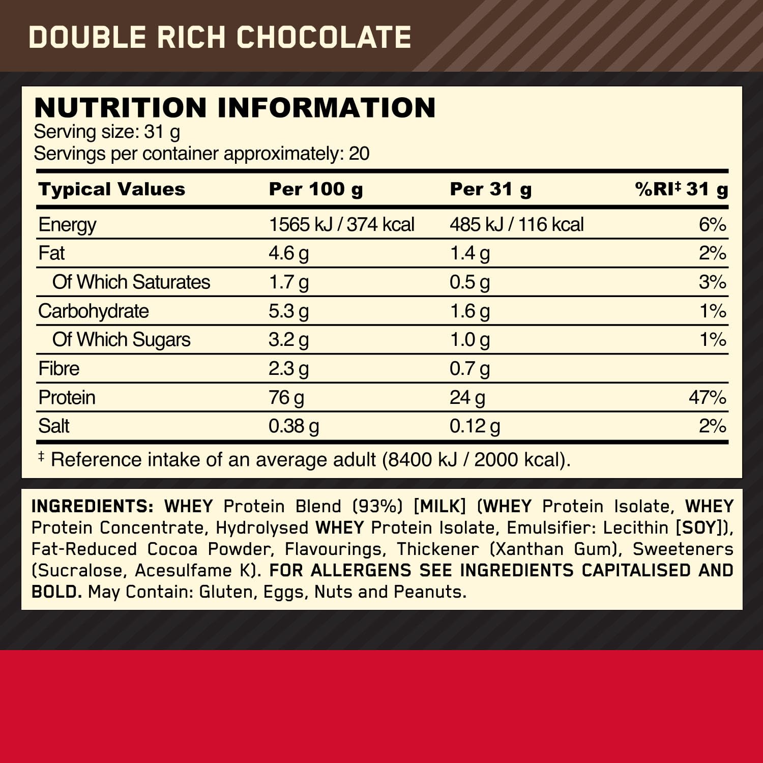 Optimum Nutrition Whey Protein 04