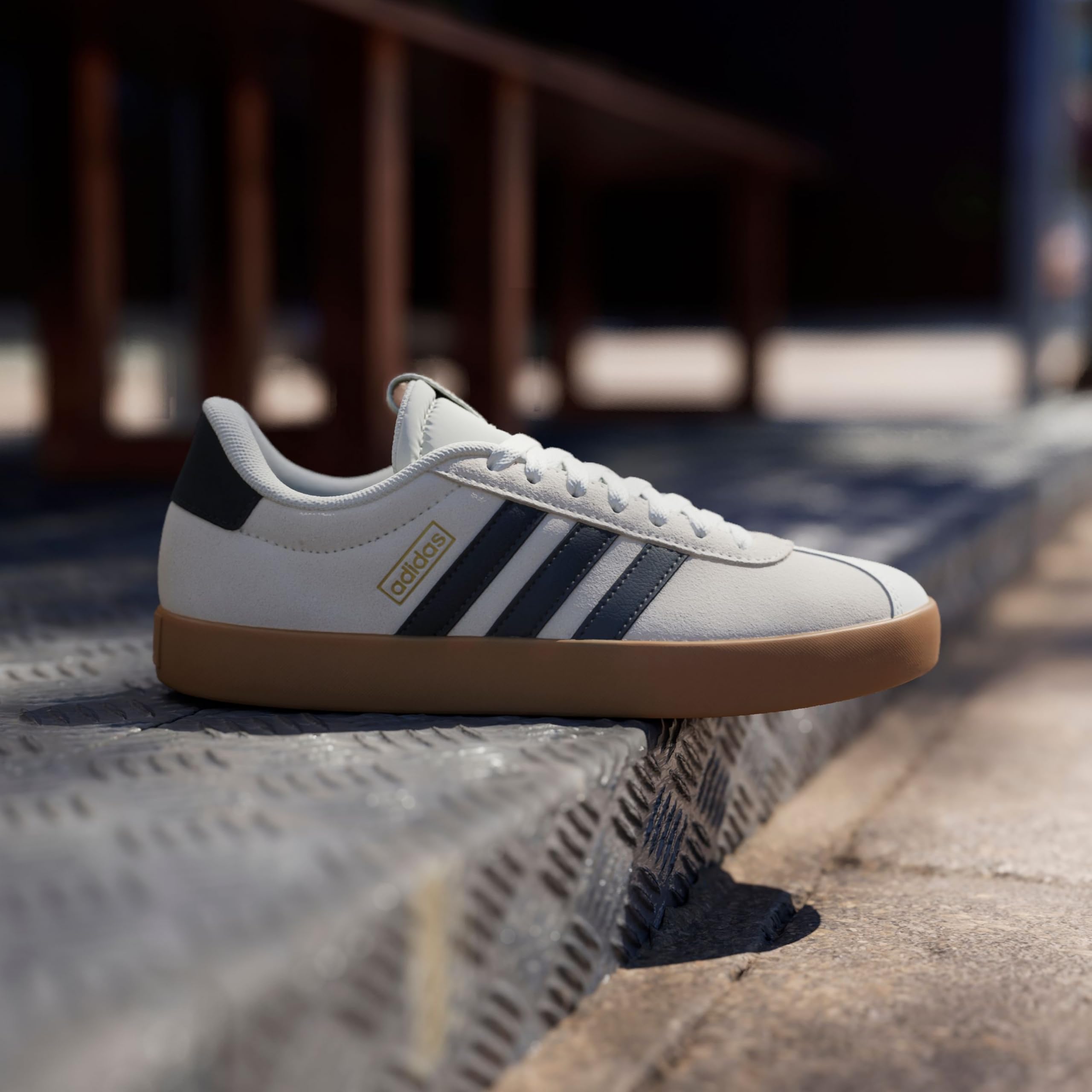 Adidas VL Court 3.0 Femme Off White Grey Six Gold Metallic F