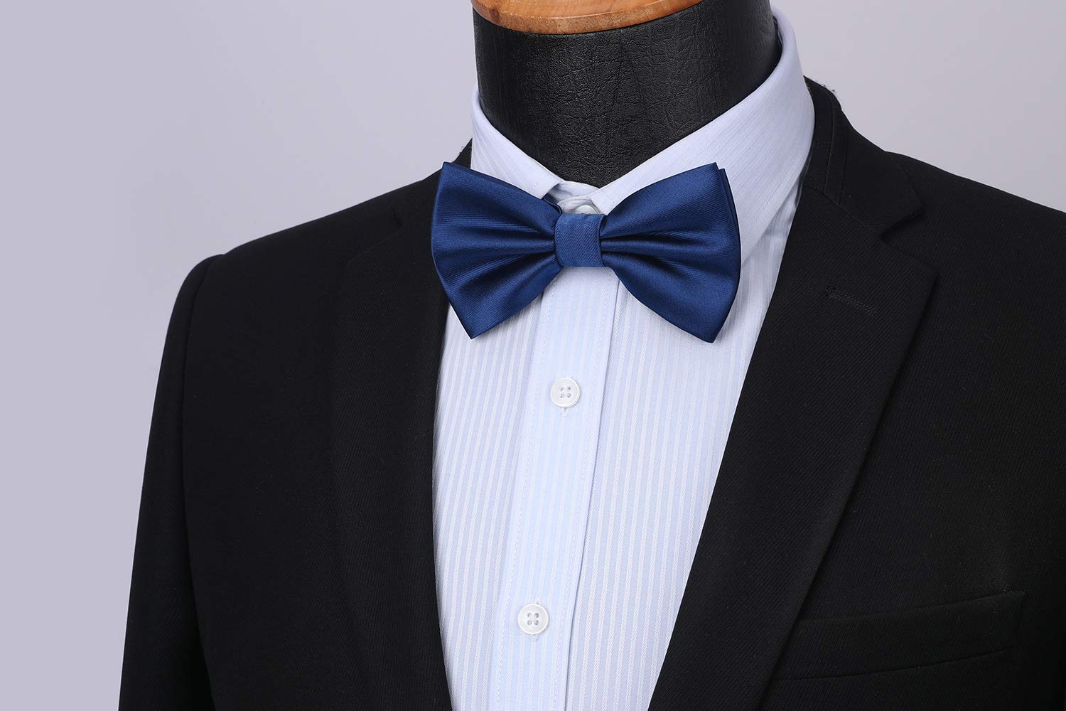 Nœud Papillon B Bleu Marine-3 G