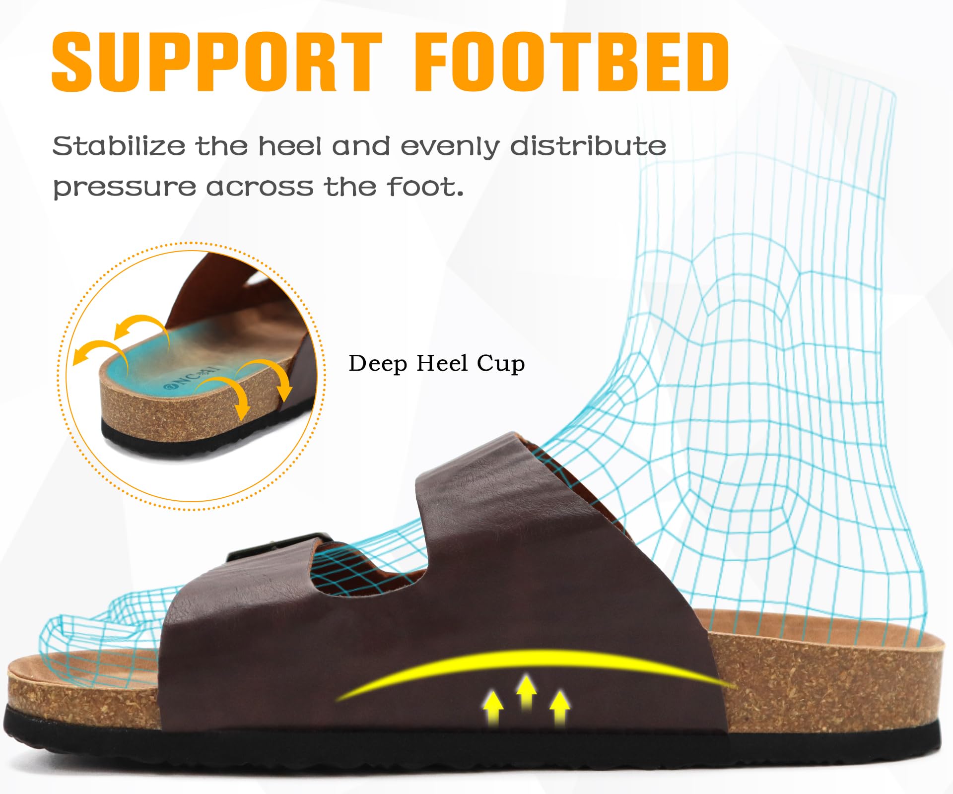 Sandales Mules Marron E