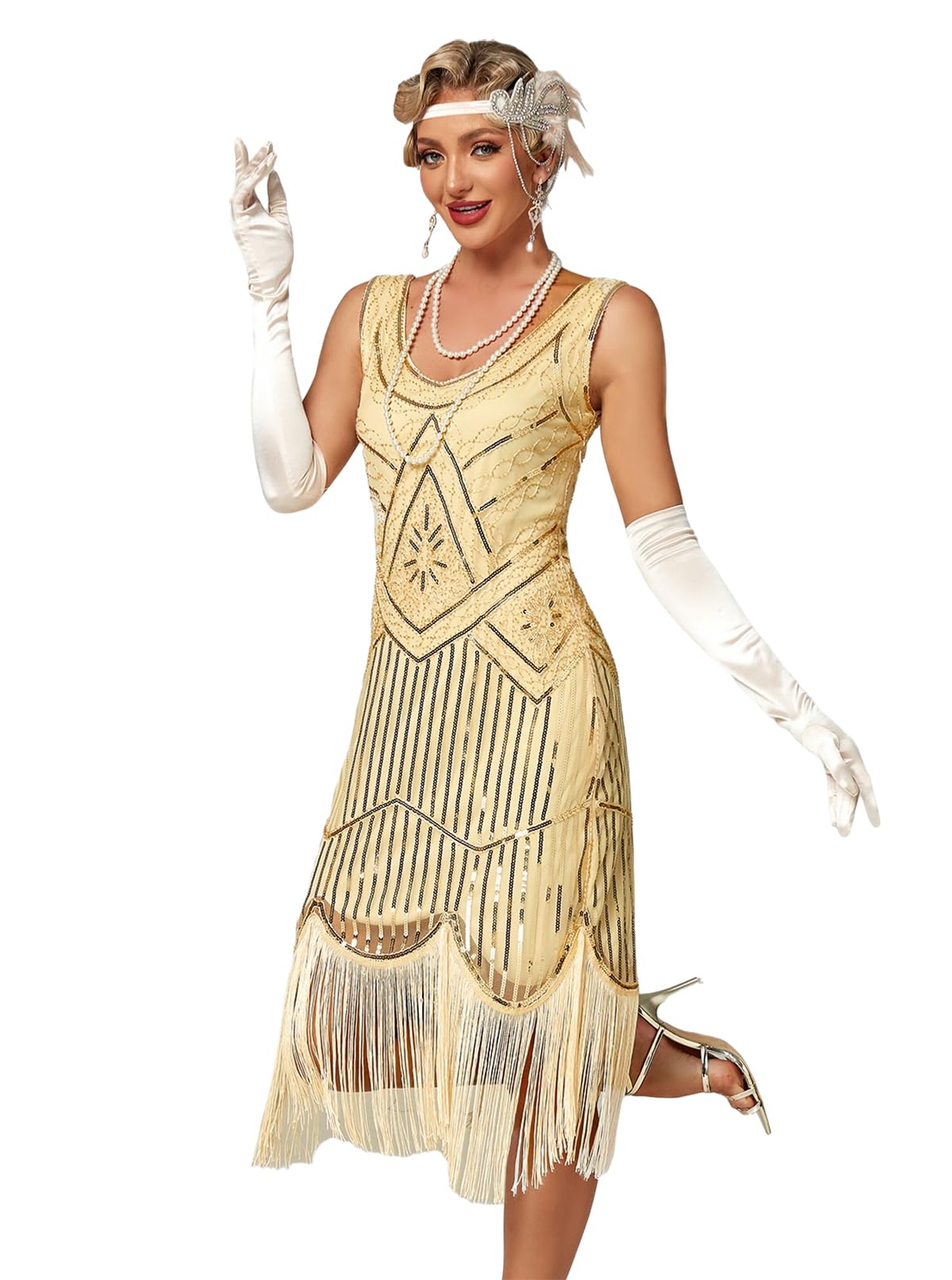 Robe Gatsby Femme Champagne A