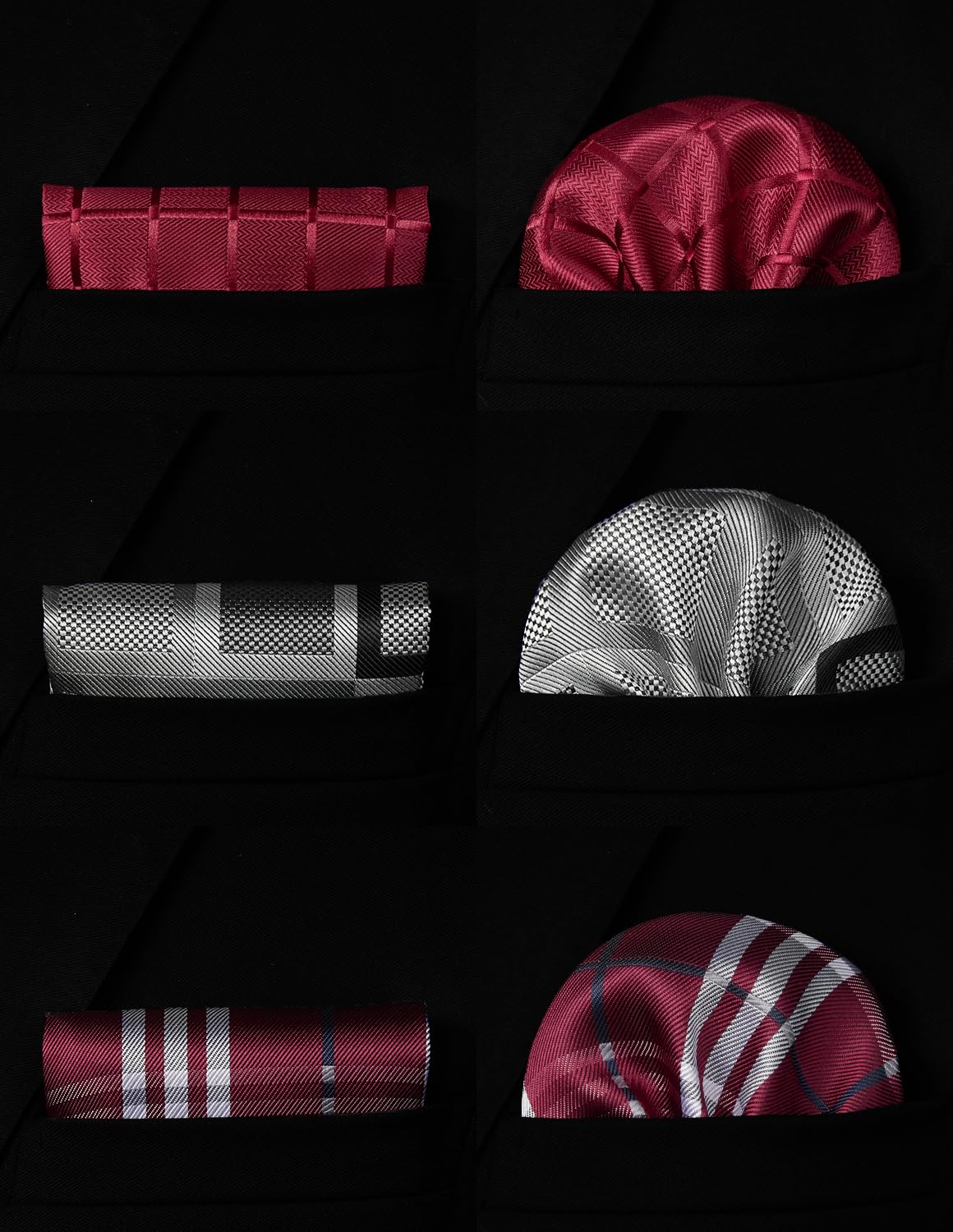 Lot 3 PCS Cravates Homme T3-25 E