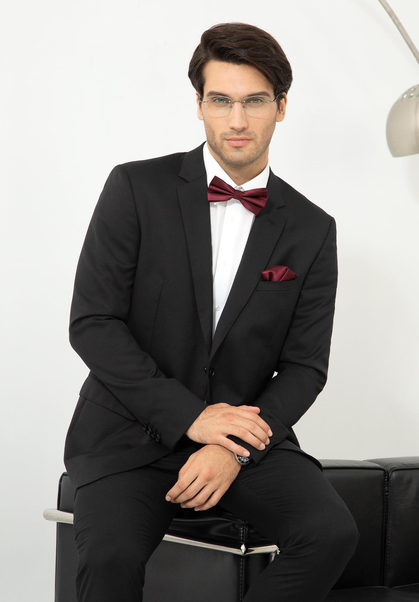 Nœud Papillon C Bordeaux-3 G