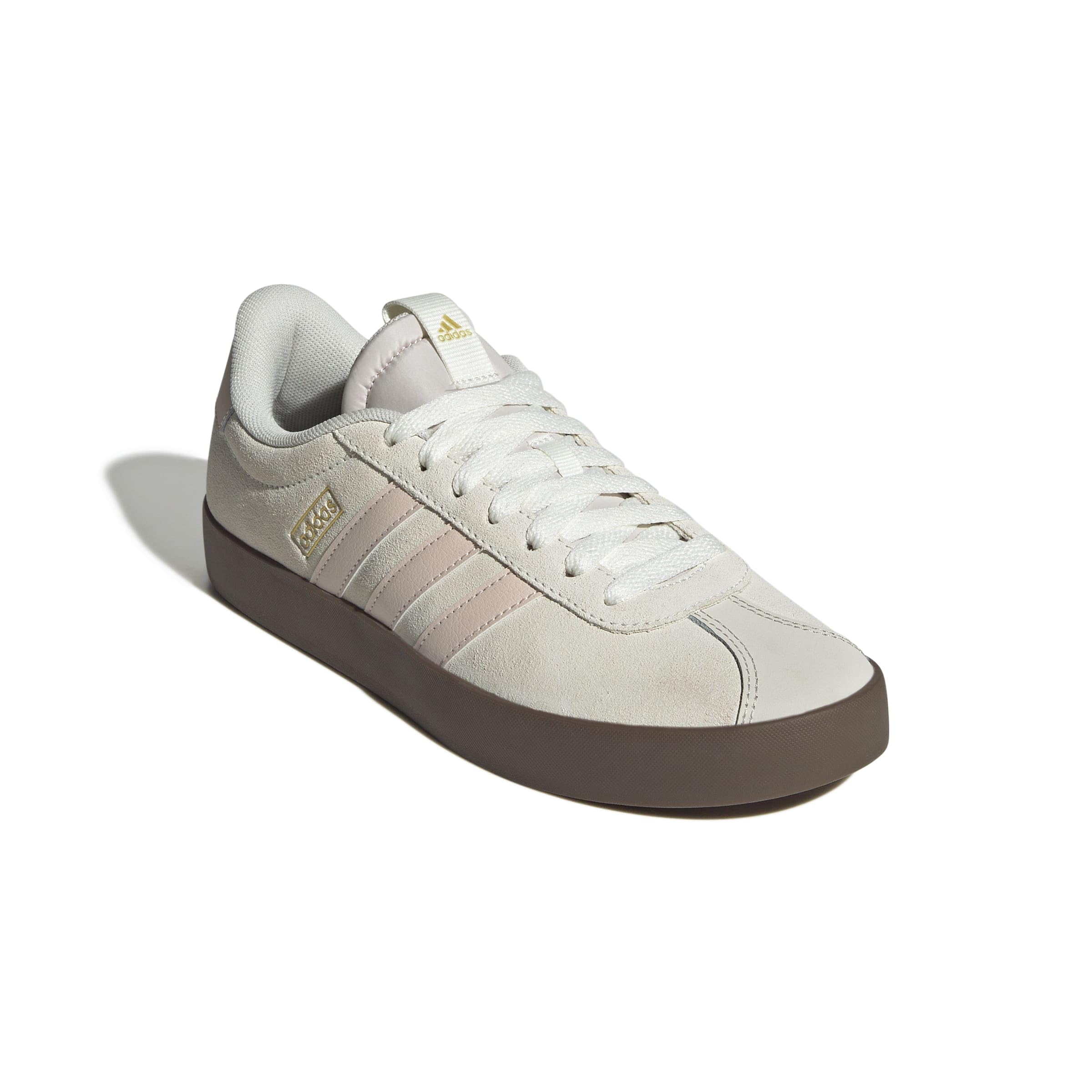Adidas VL Court 3.0 Femme Off White Wonder Quartz Gold Met F