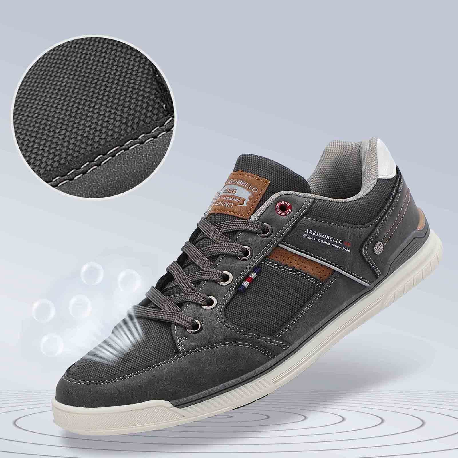 Baskets Homme Ville Casual A Gris H