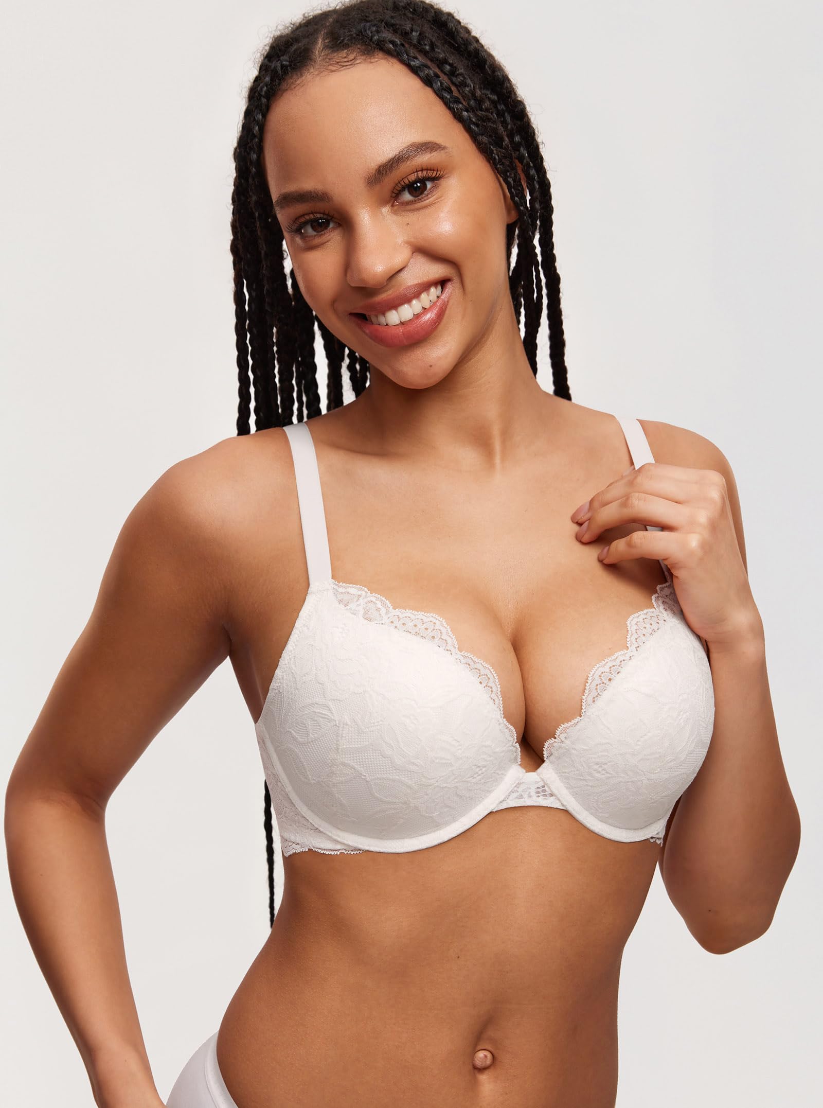 Soutien-Gorge Push-Up Blanc de coco I