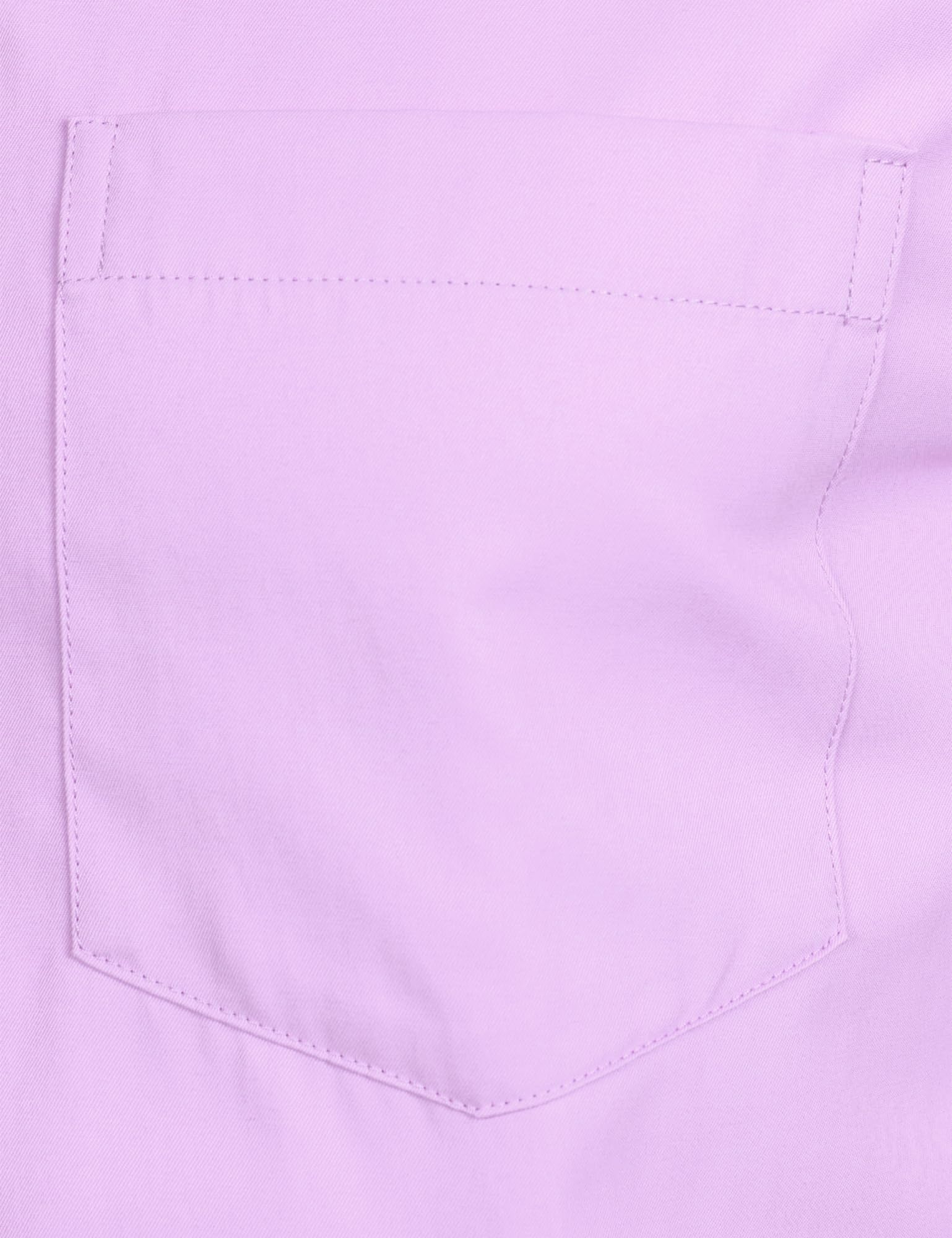 Chemise Homme Coupe Ajustée Violet Clair B