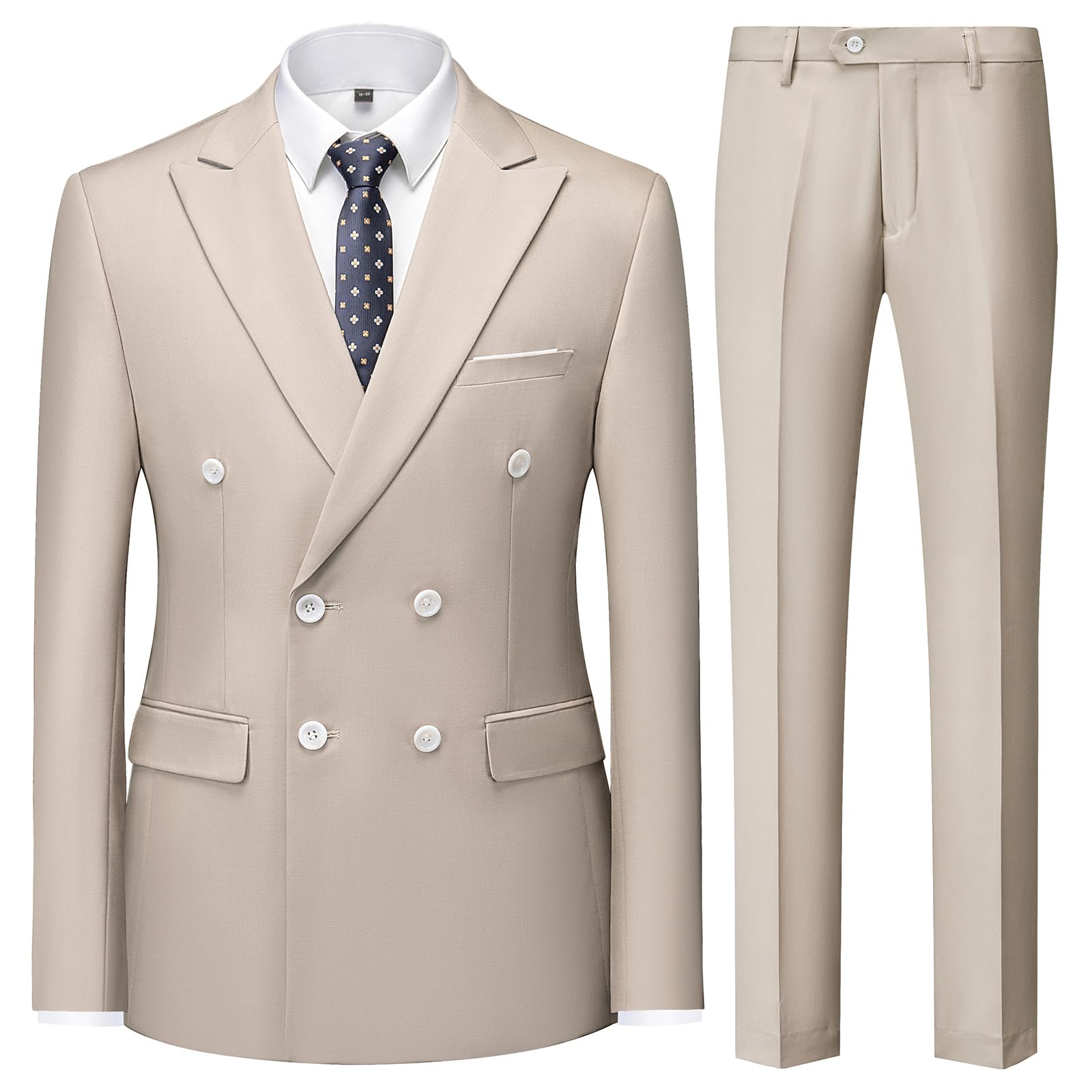 Costume Homme 2 Pièces Champagne I