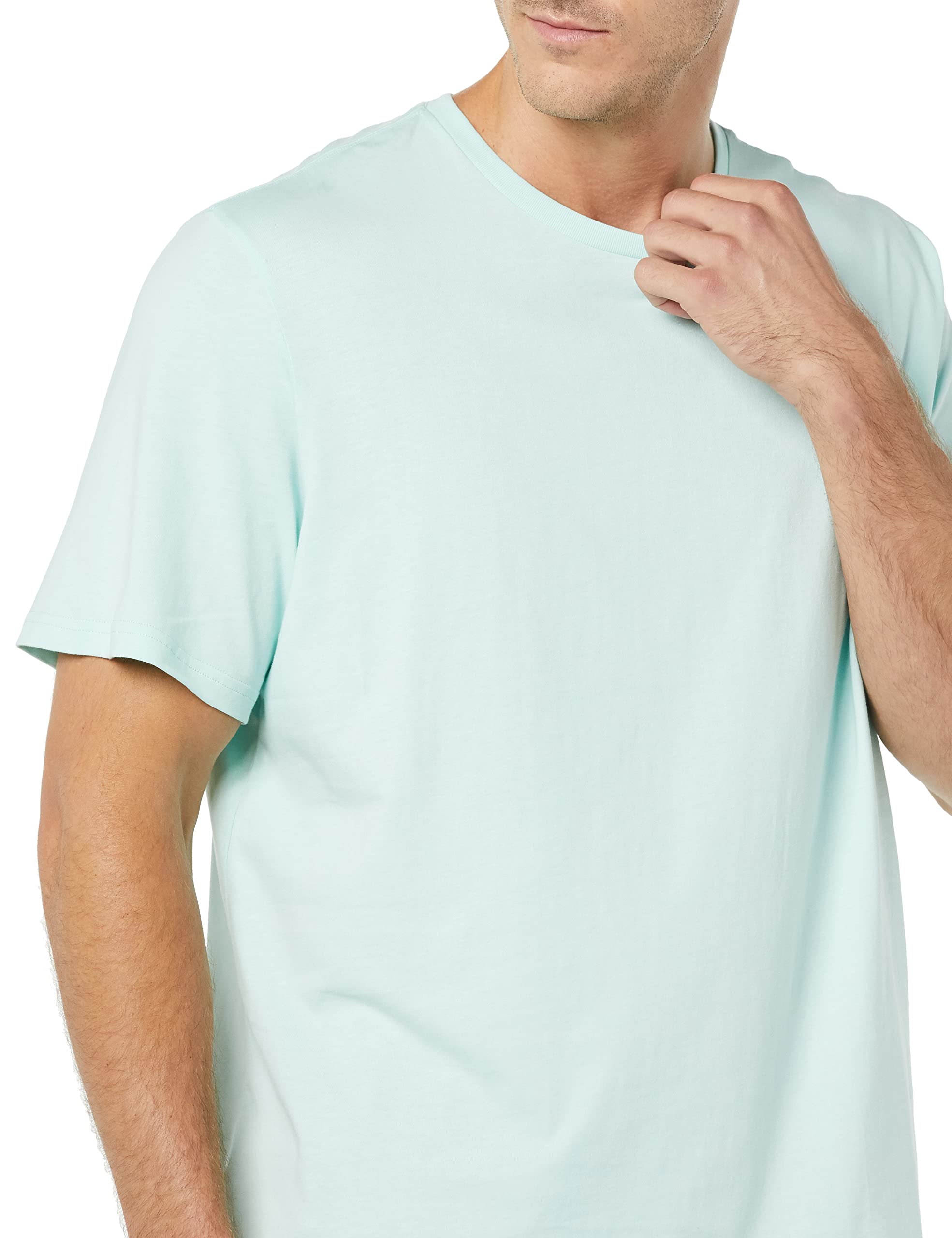 T-shirt Homme Confortable Bleu Clair Bleu des Mers du Sud I