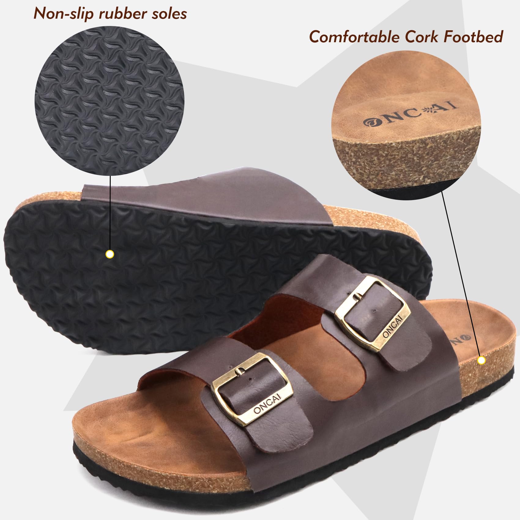 Sandales Mules Marron E