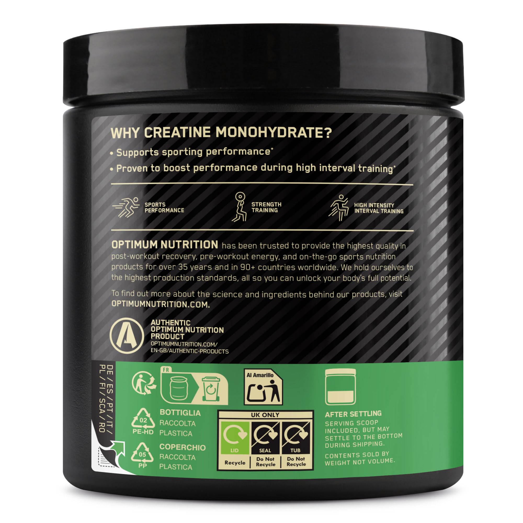 Optimum Nutrition Créatine Monohydrate 05