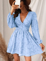 Mini Robe Femme Bleu Clair D