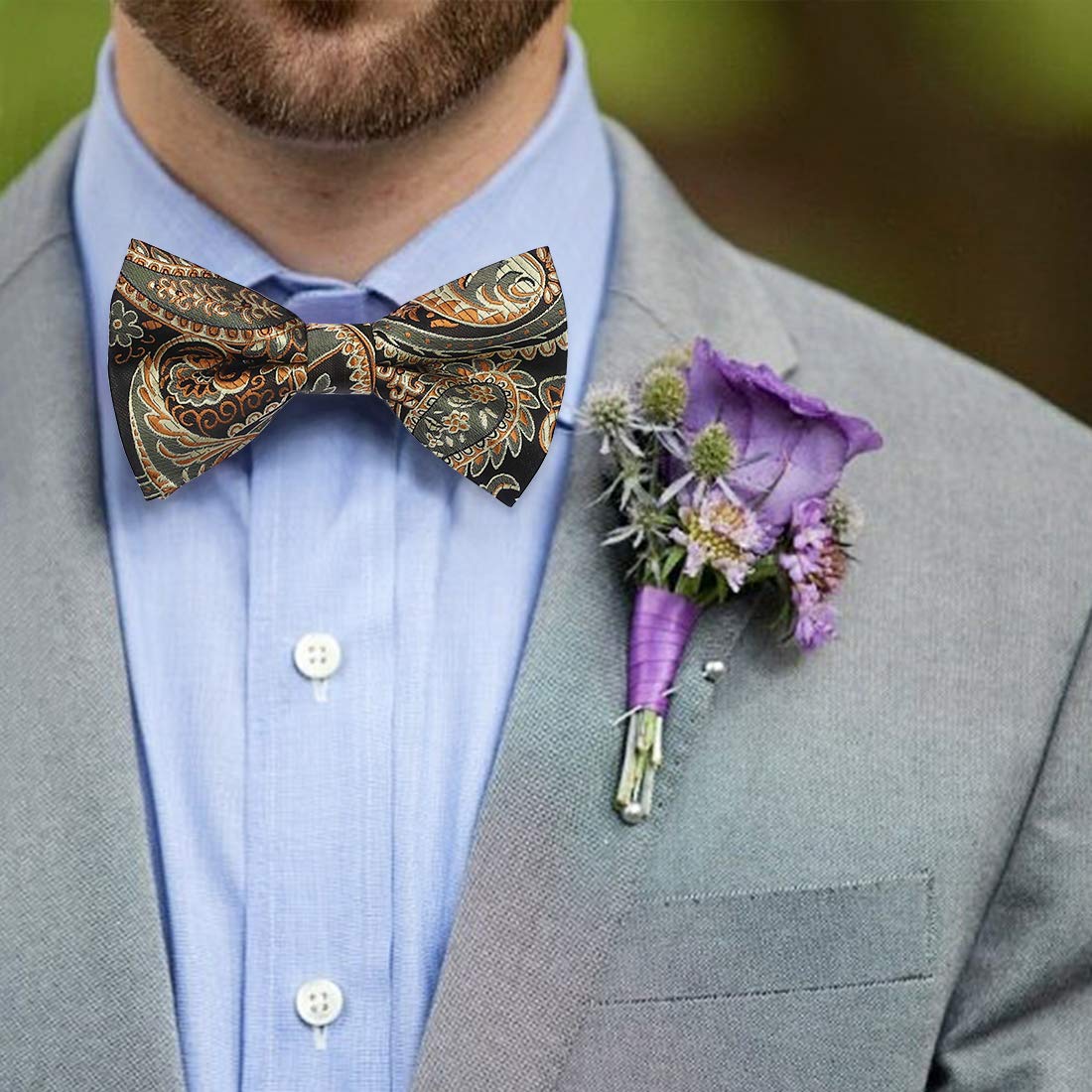 Nœud Papillon A Or Noir G