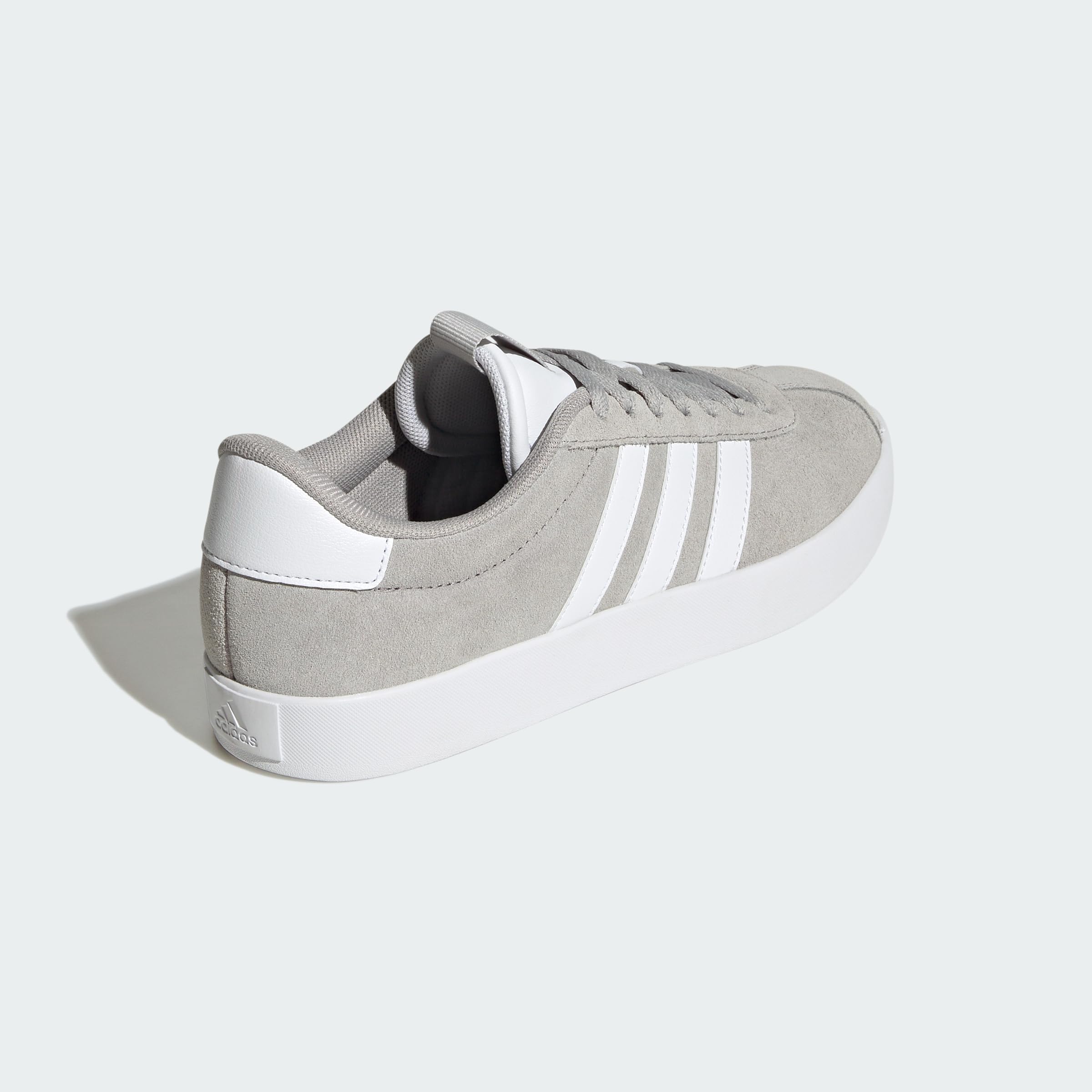 Adidas VL Court 3.0 Femme Grey Two Cloud White Silver Metallic F