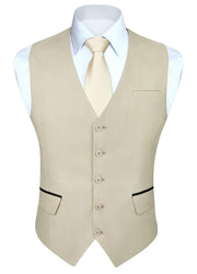 Gilet Costume Homme Champagne D