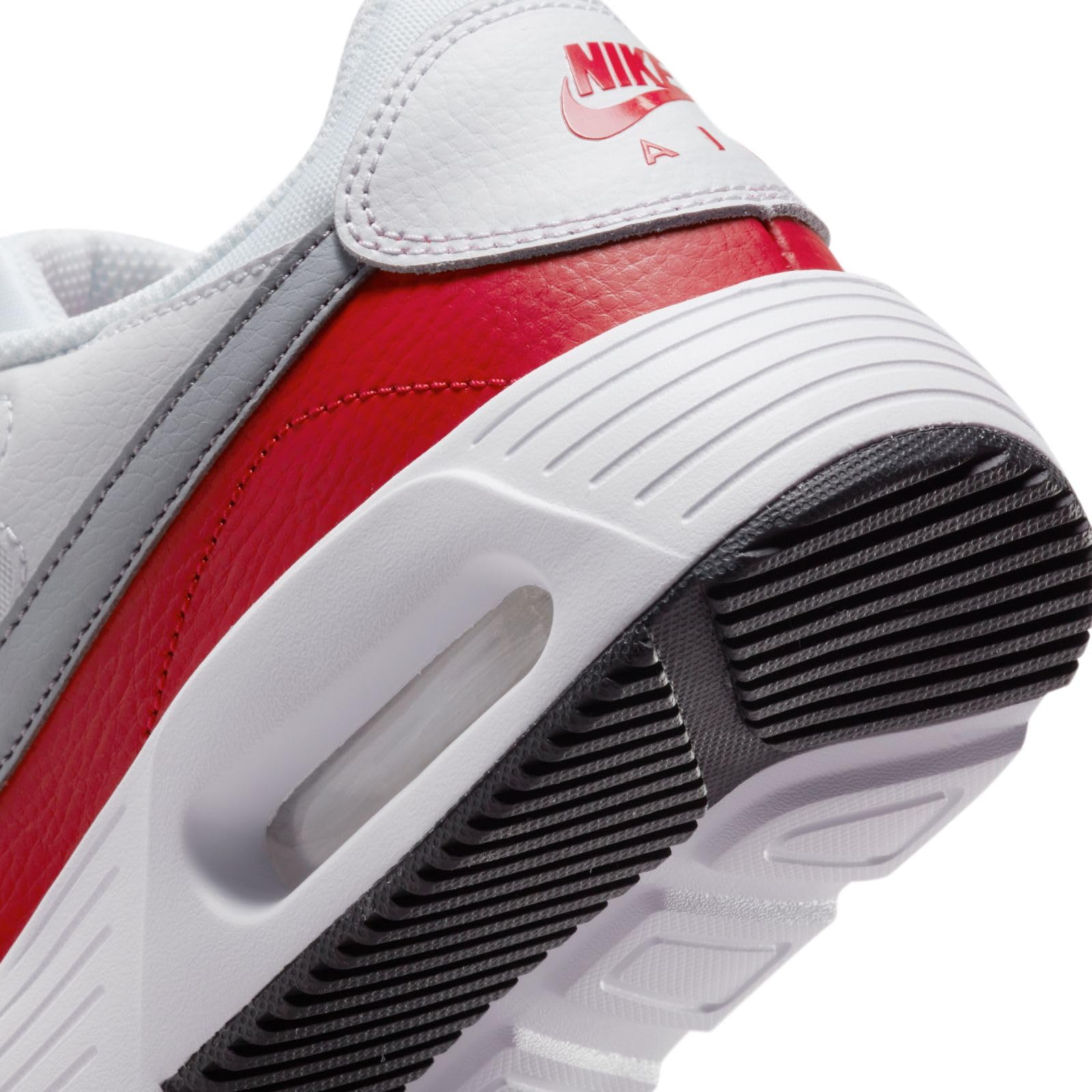 Nike Air Max SC White Wolf Grey University Red Black J