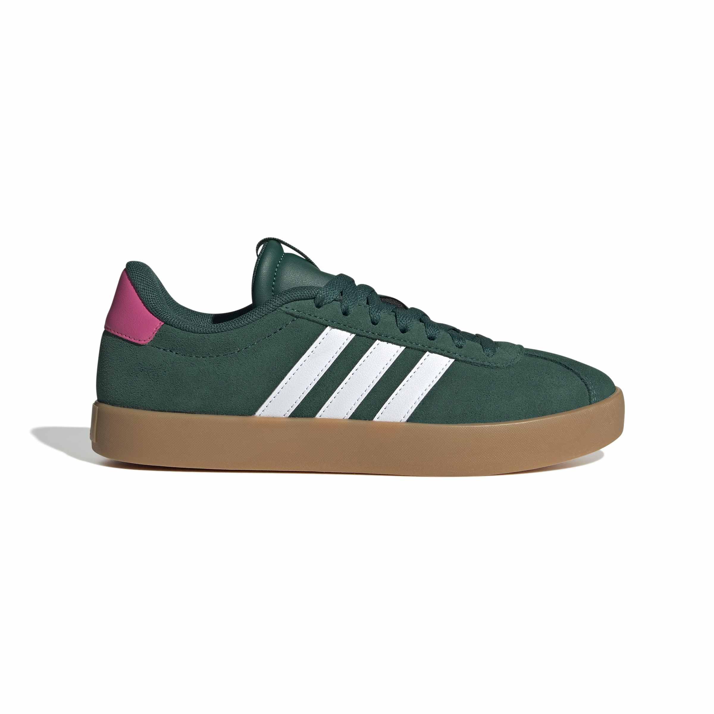 Adidas VL Court 3.0 Femme Collegiate Green Cloud White Pulse Magenta F