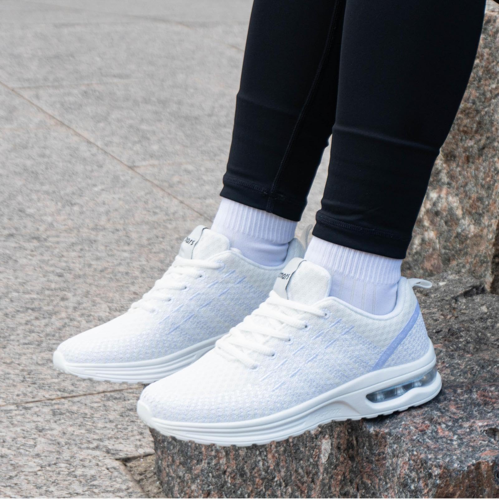 Baskets Running Femme Blanc G