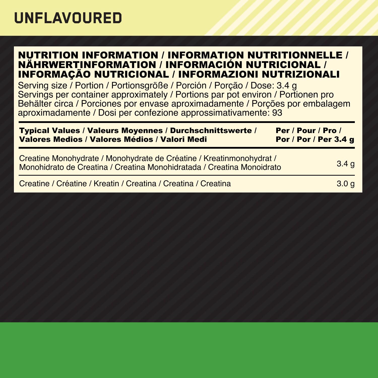 Optimum Nutrition Créatine Monohydrate 05