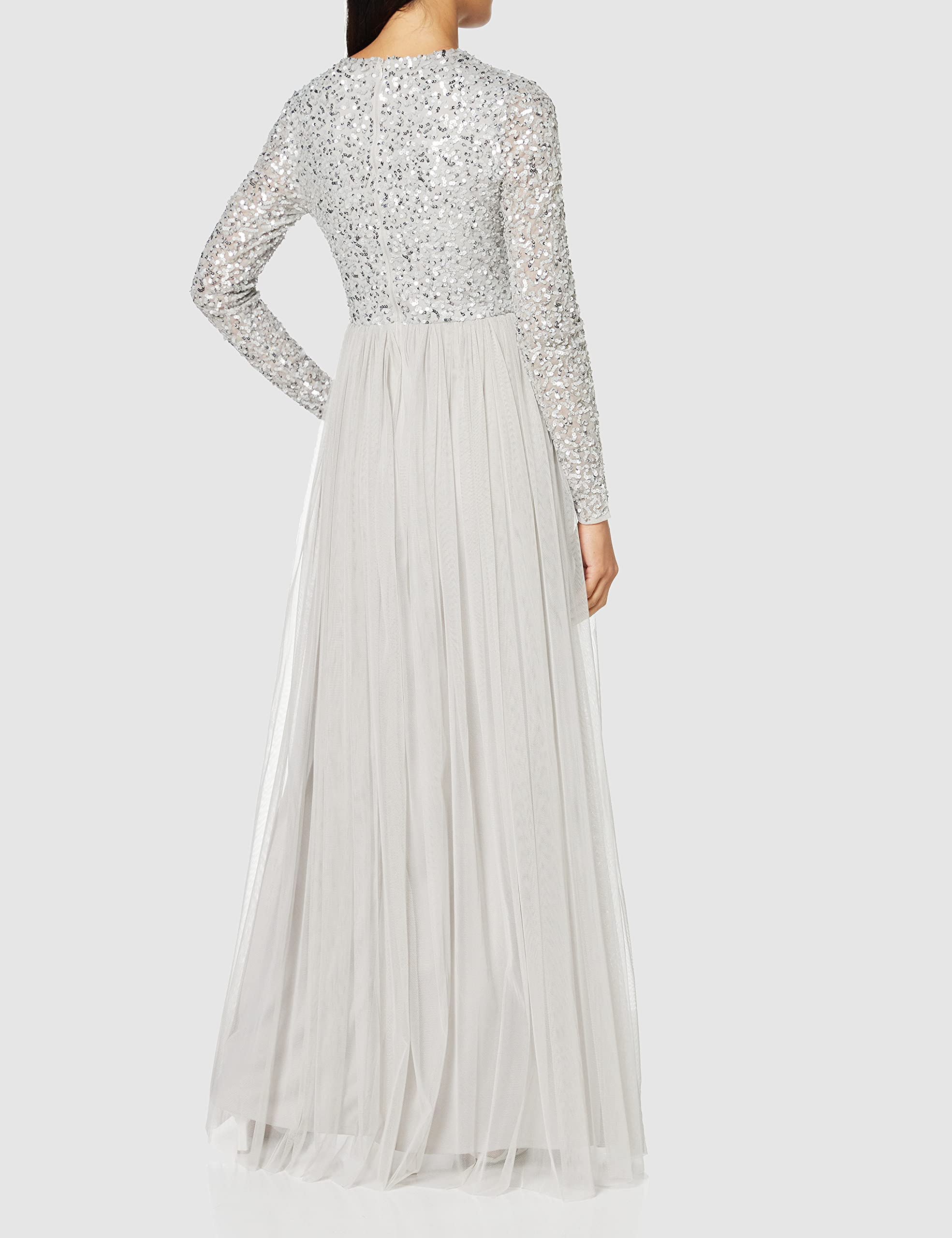 Robe Demoiselle d’Honneur Gris Clair C