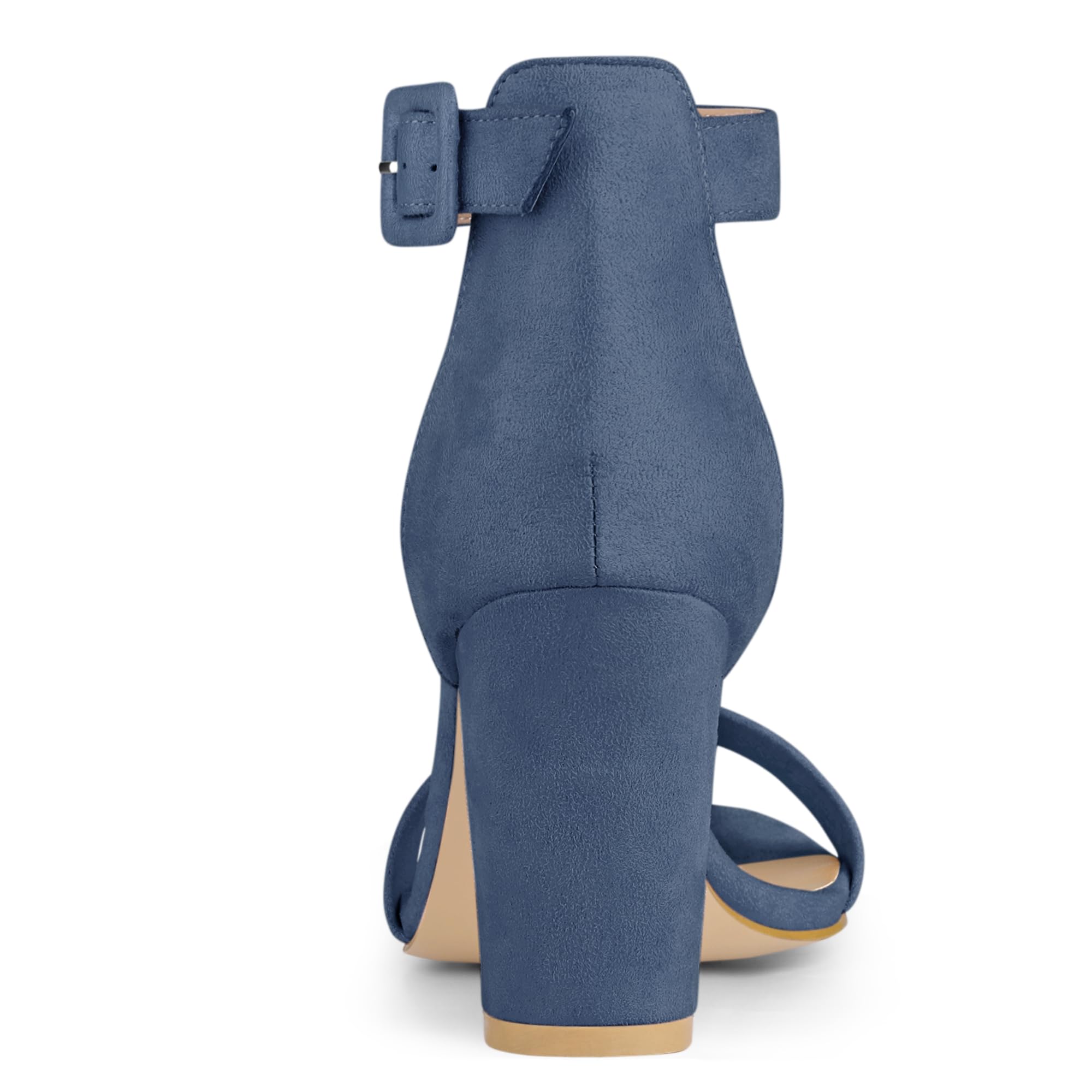 Sandales Femme à Bout Ouvert Dunstblau B
