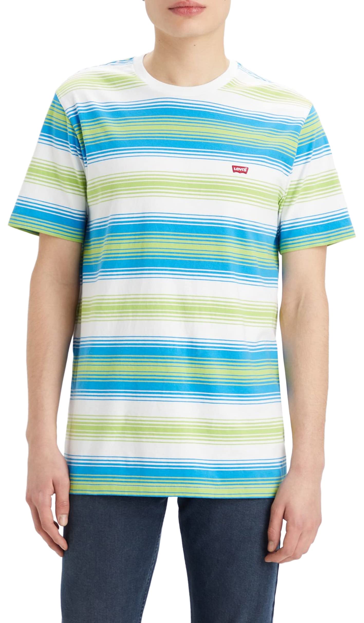 T-Shirt Levi’s Original Fizzy Stripe Swedish Bleue H